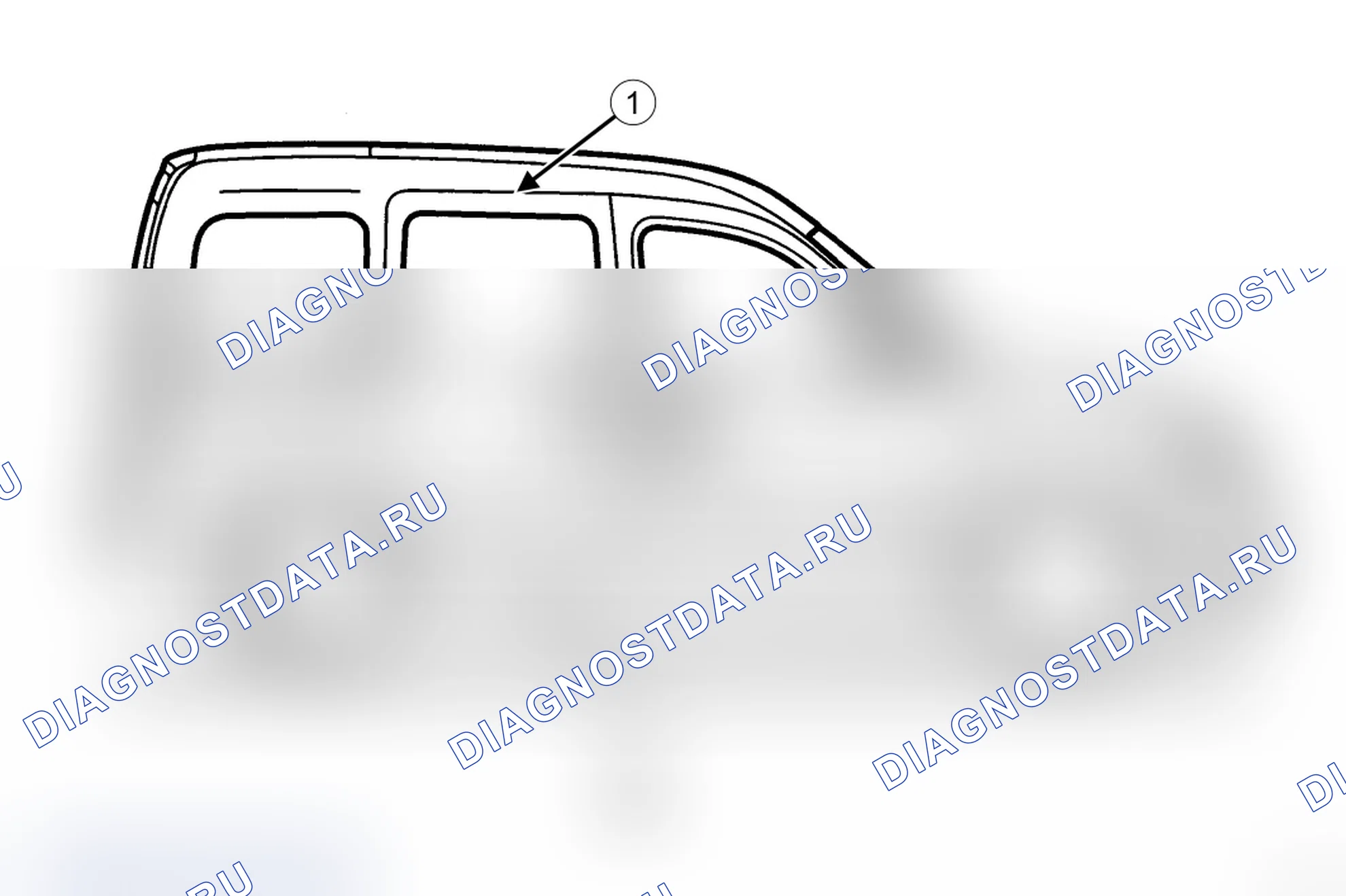 Ползуны боковой сдвижной двери: регулировка. Renault Kangoo II-BeBop