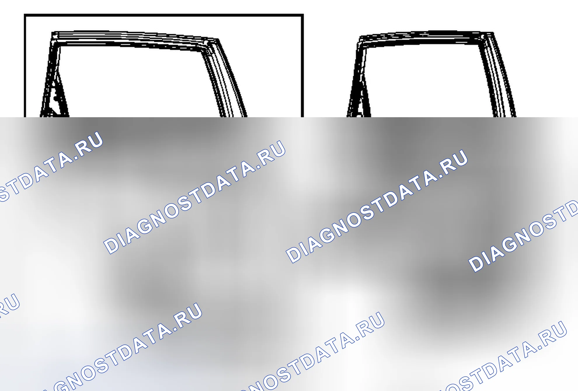 Рис. 7: Замена регулятора окна задней стороны двери. Chevrolet Captiva I рестайлинг 2