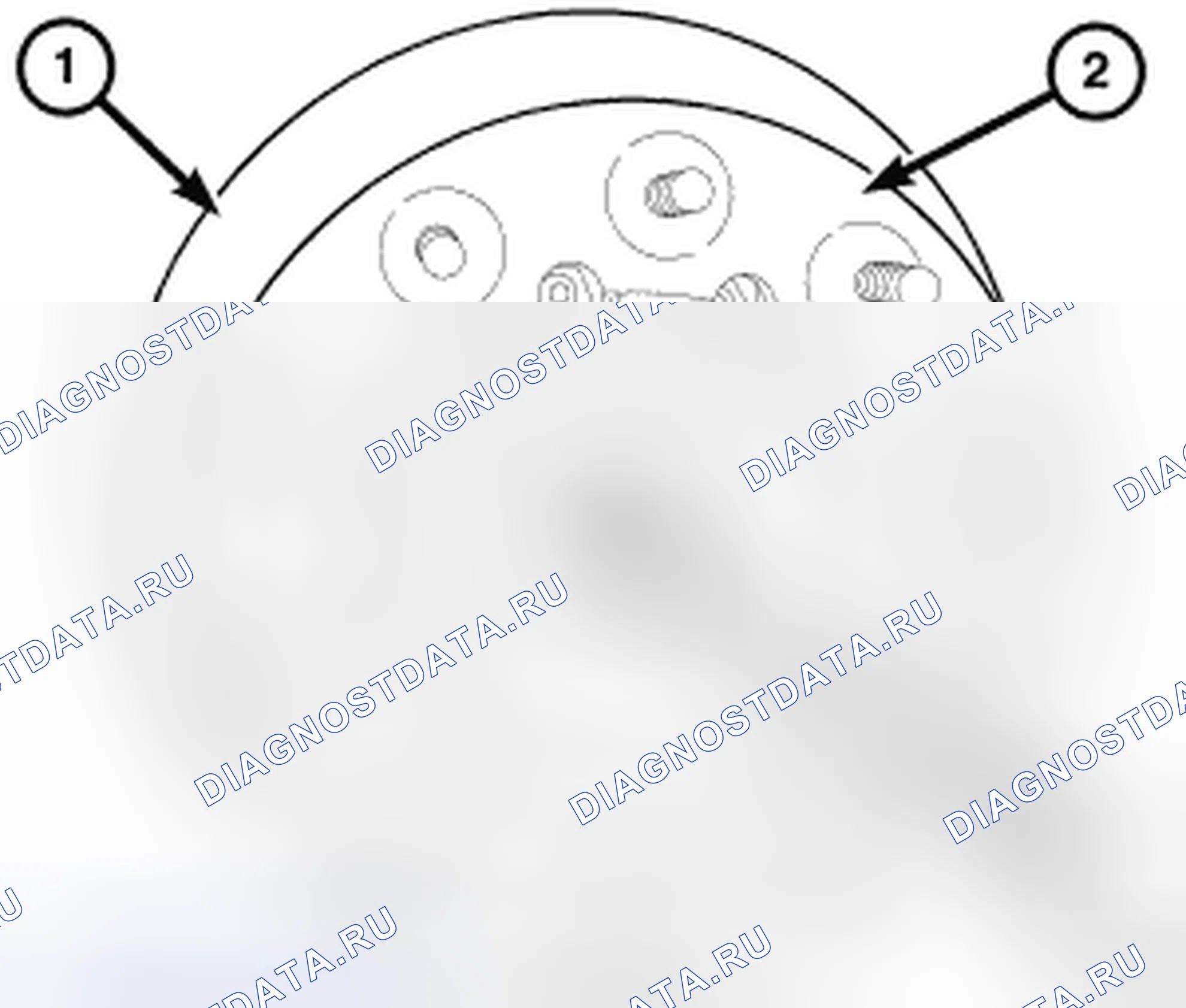 Рис. 43: СТУПИЦА И ПОДШИПНИК - 4500 и 5500. Dodge Cab & Chassis R3500 HD 