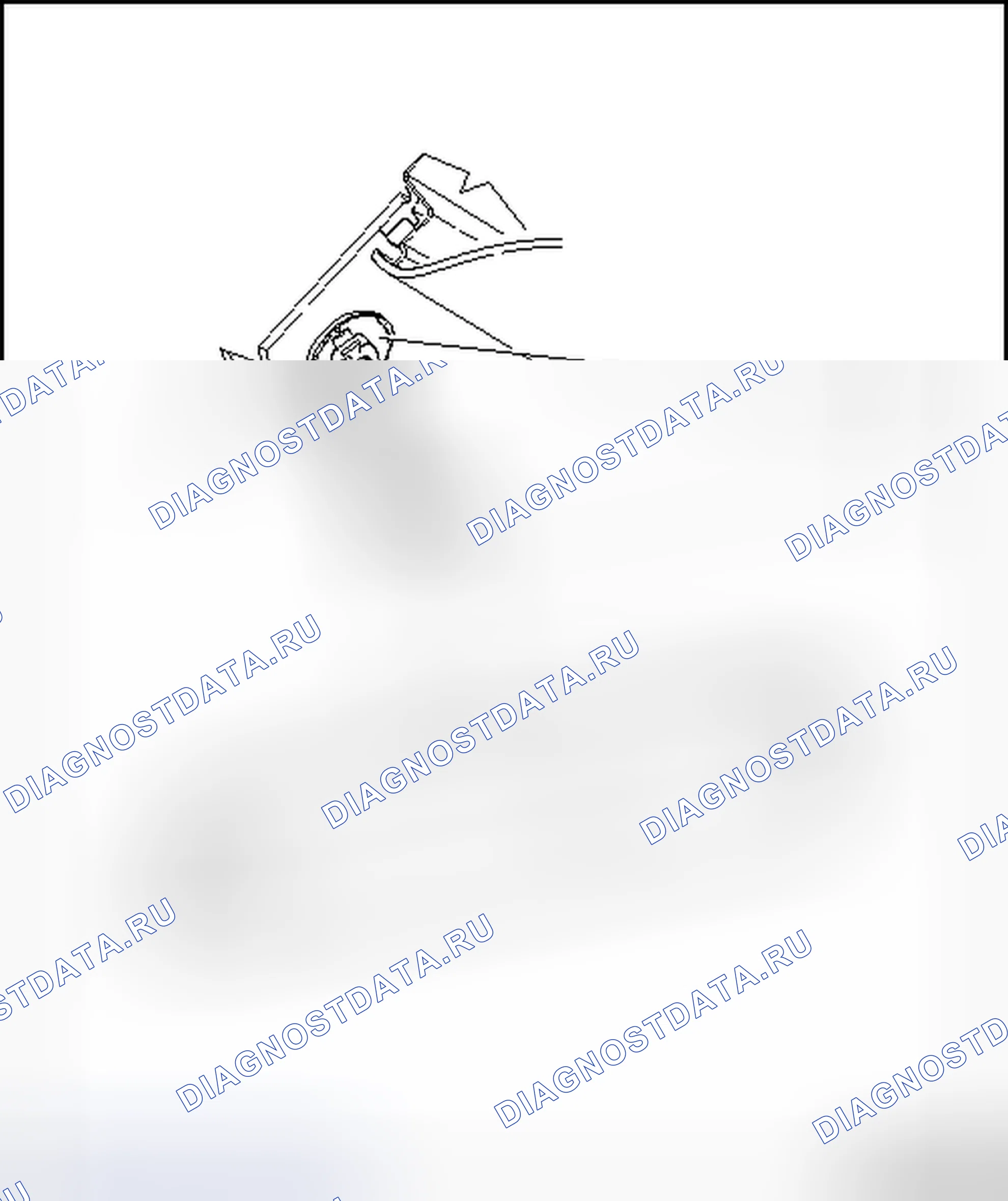 Рис. 5: ВНУТРЕННЕЕ ЗЕРКАЛО ЗАДНЕГО ВИДА. Volkswagen Golf Mk6