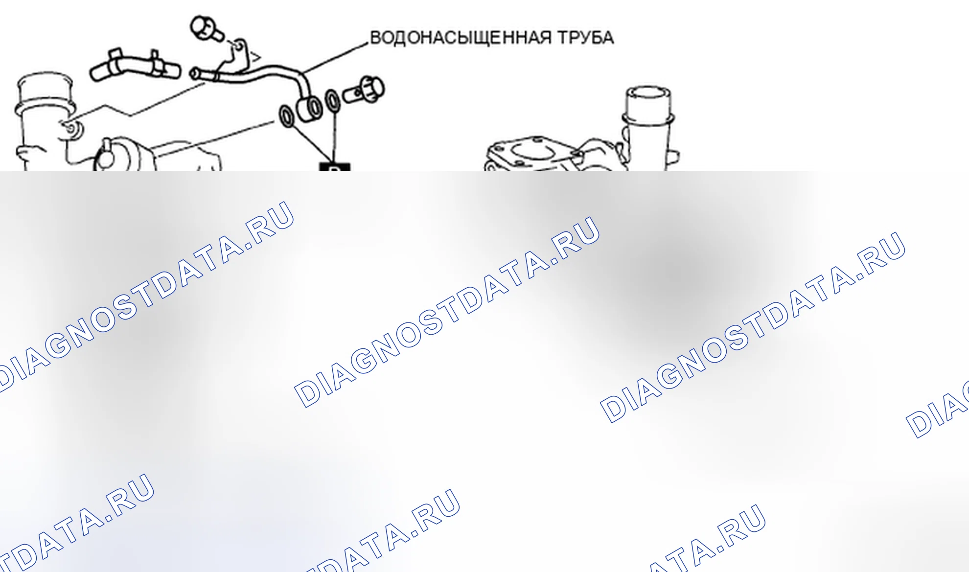 Рис. 323: Примечание по демонтажу турбокомпрессора. Audi R8 I