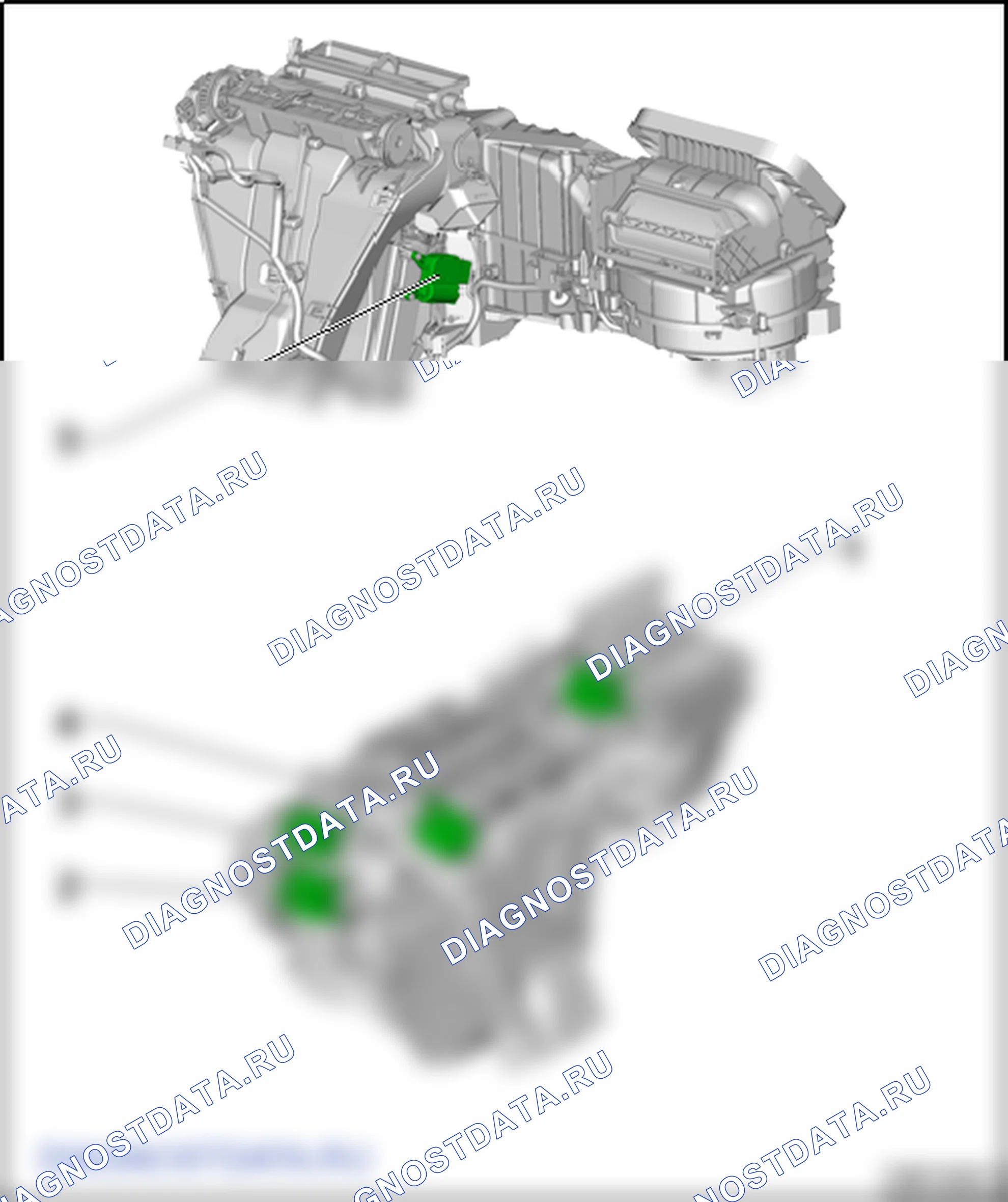 Элементы управления и регулировки климатической установки Climatronic. SEAT Alhambra Ii