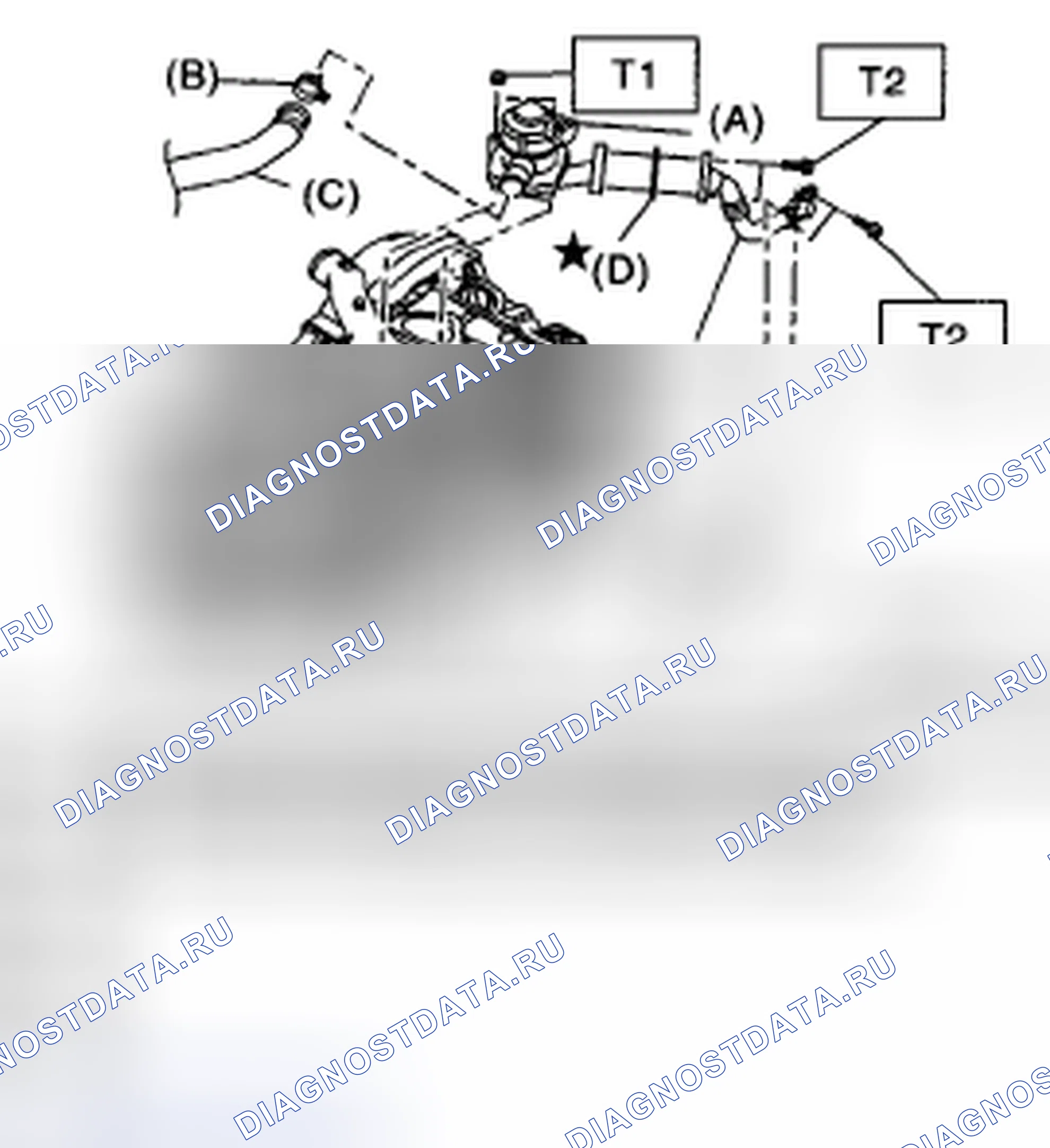 Рис. 67: КОМБИНИРОВАННЫЙ КЛАПАН ВТОРИЧНОГО ВОЗДУХА ПРАВ.. Subaru Outback BP рестайлинг