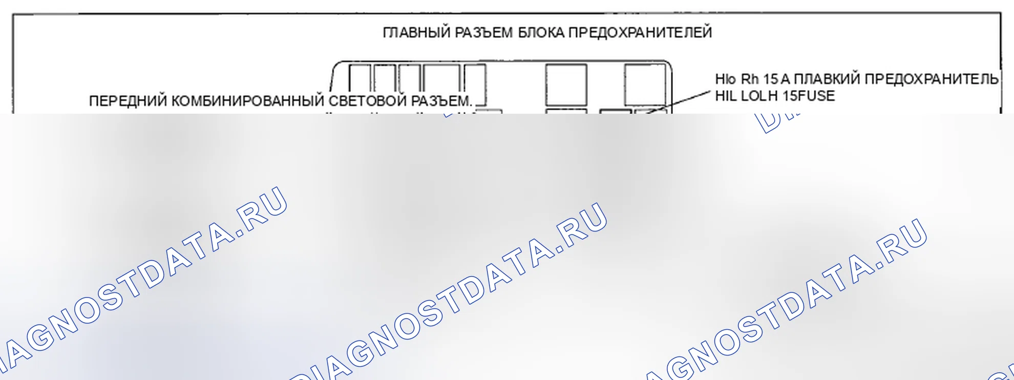 Рис. 49: Компоновка терминала. Mazda CX-7 I рестайлинг