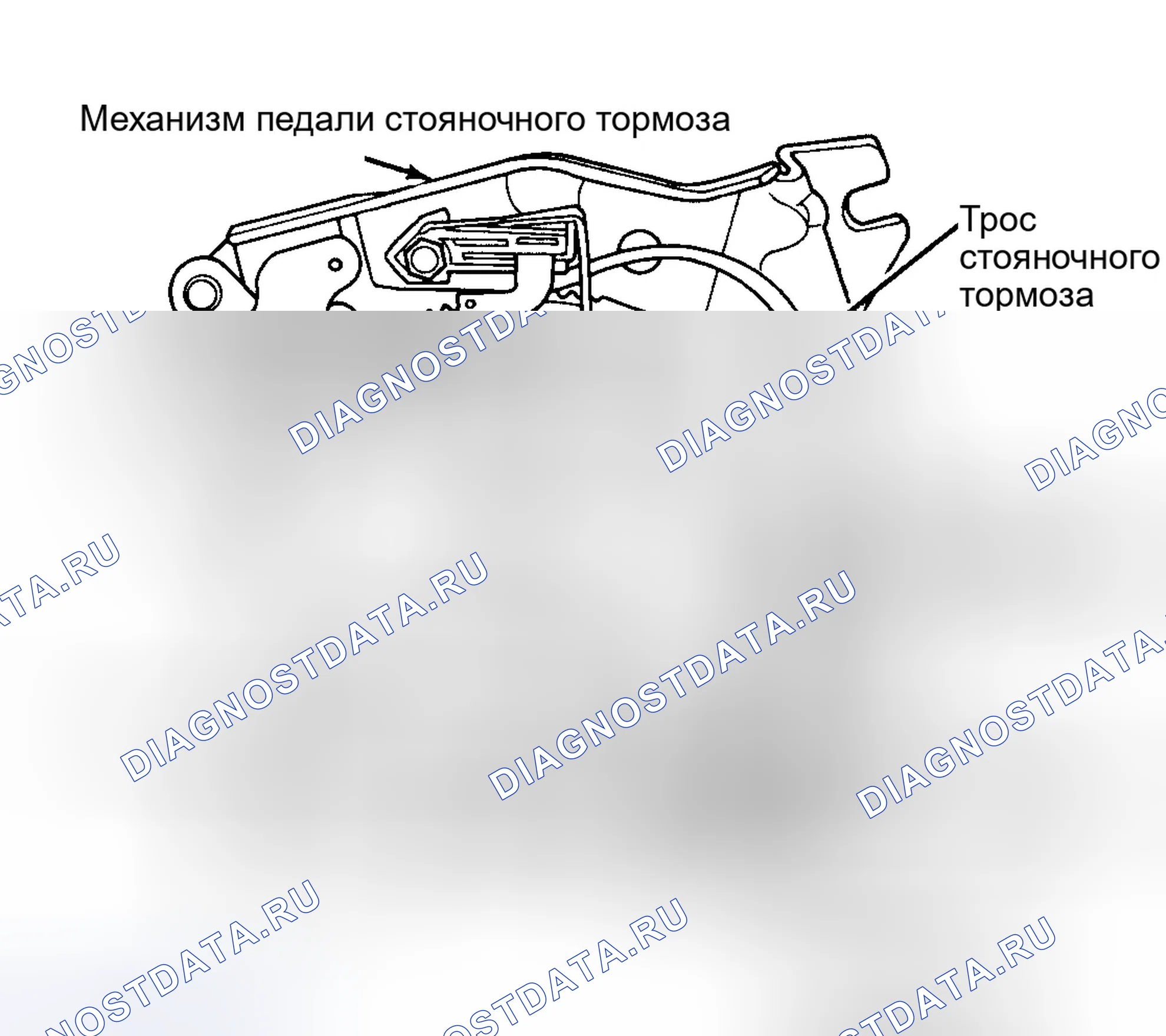 Рис. 11: Задние барабанные тормоза. Chrysler LHS I
