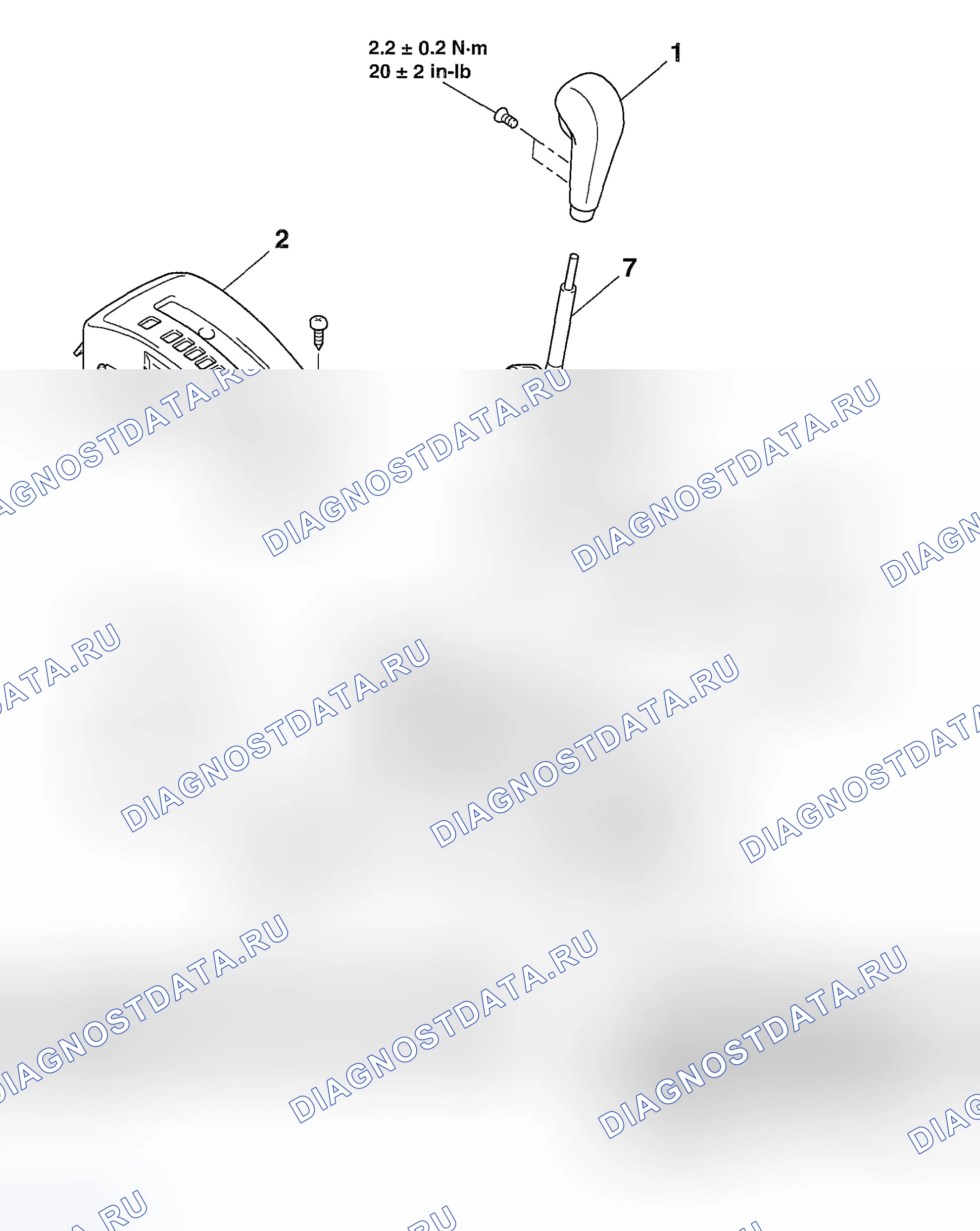 Рис. 1379: РАЗБОРКА И СБОРКА. Mazda MX-5 NA