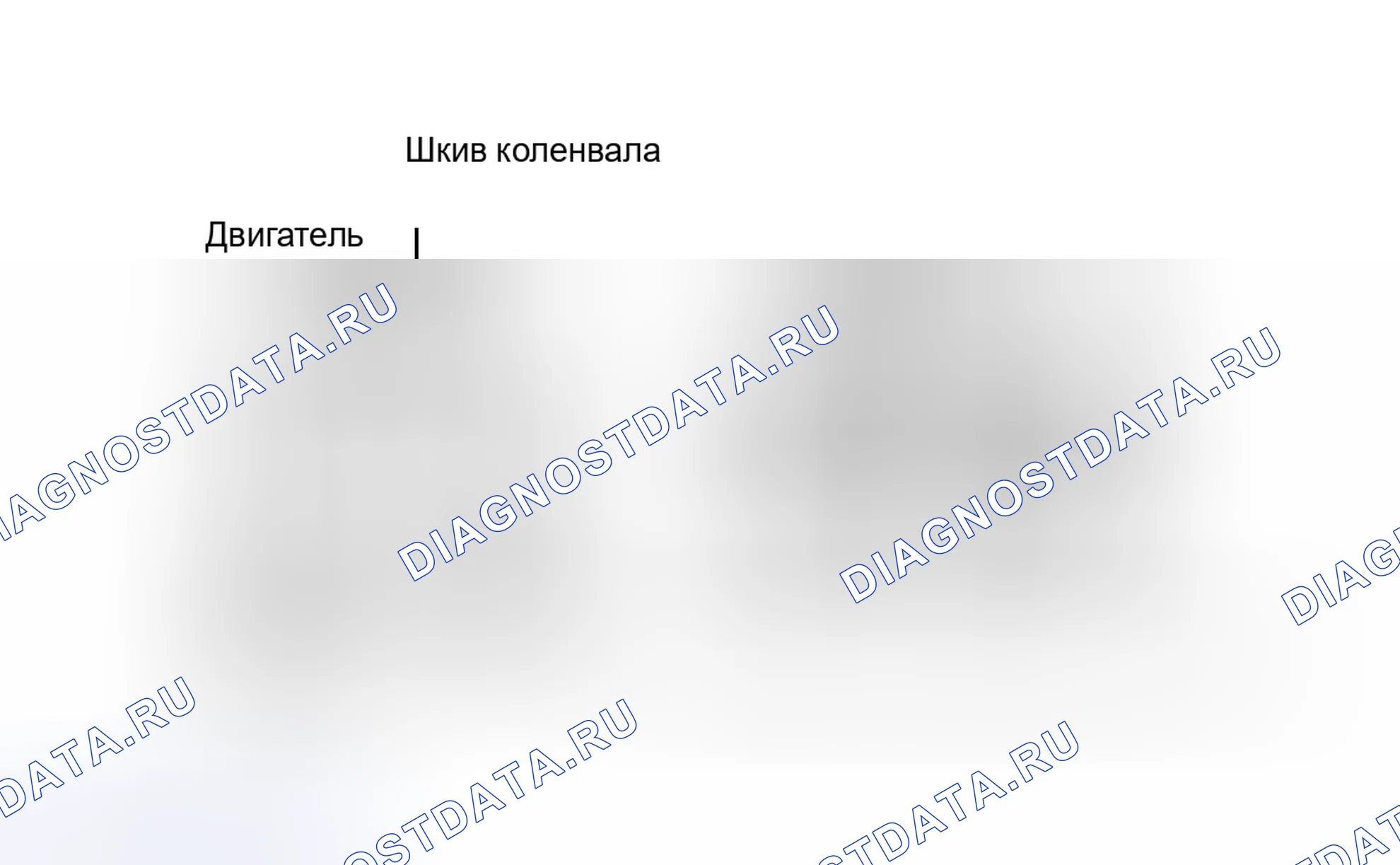 Рис. 6: порядок работы цилиндров и пакет катушек (MPV 2.5L). Mazda MPV II