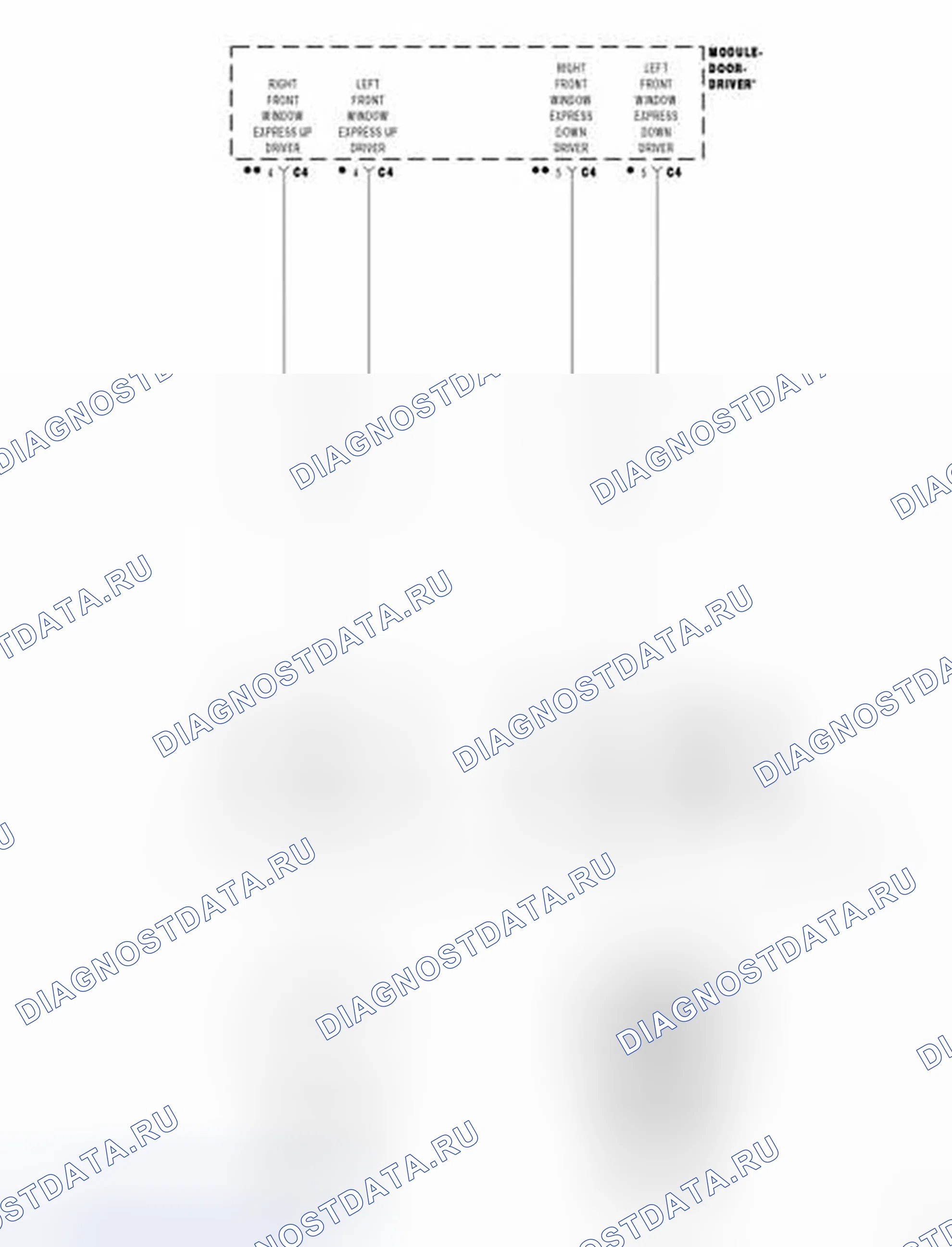 Рис. 8: Принципиальная схема. Dodge Nitro I
