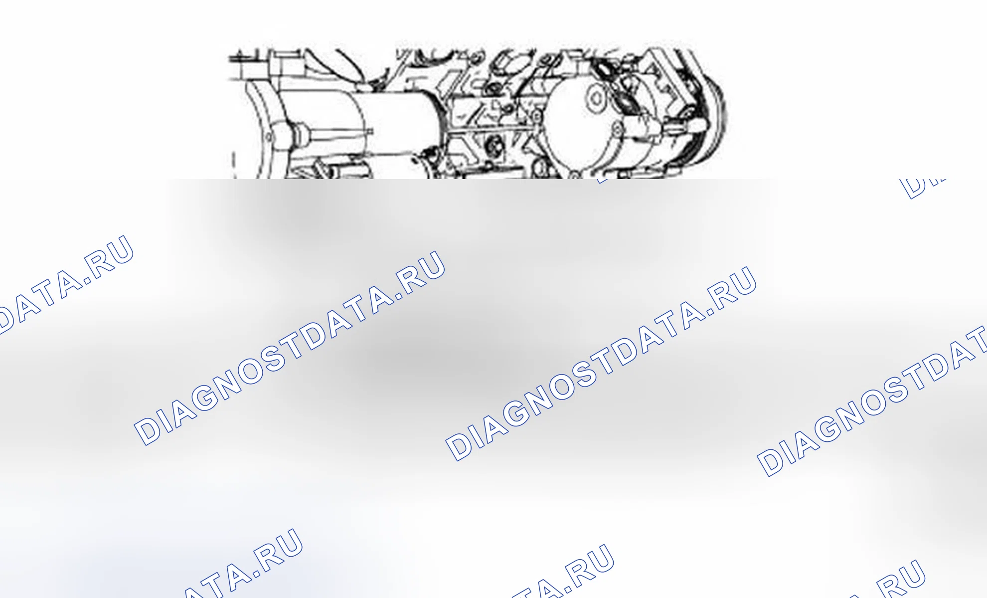 Рис. 68: Датчик температуры масла. Ford Pickup F150 