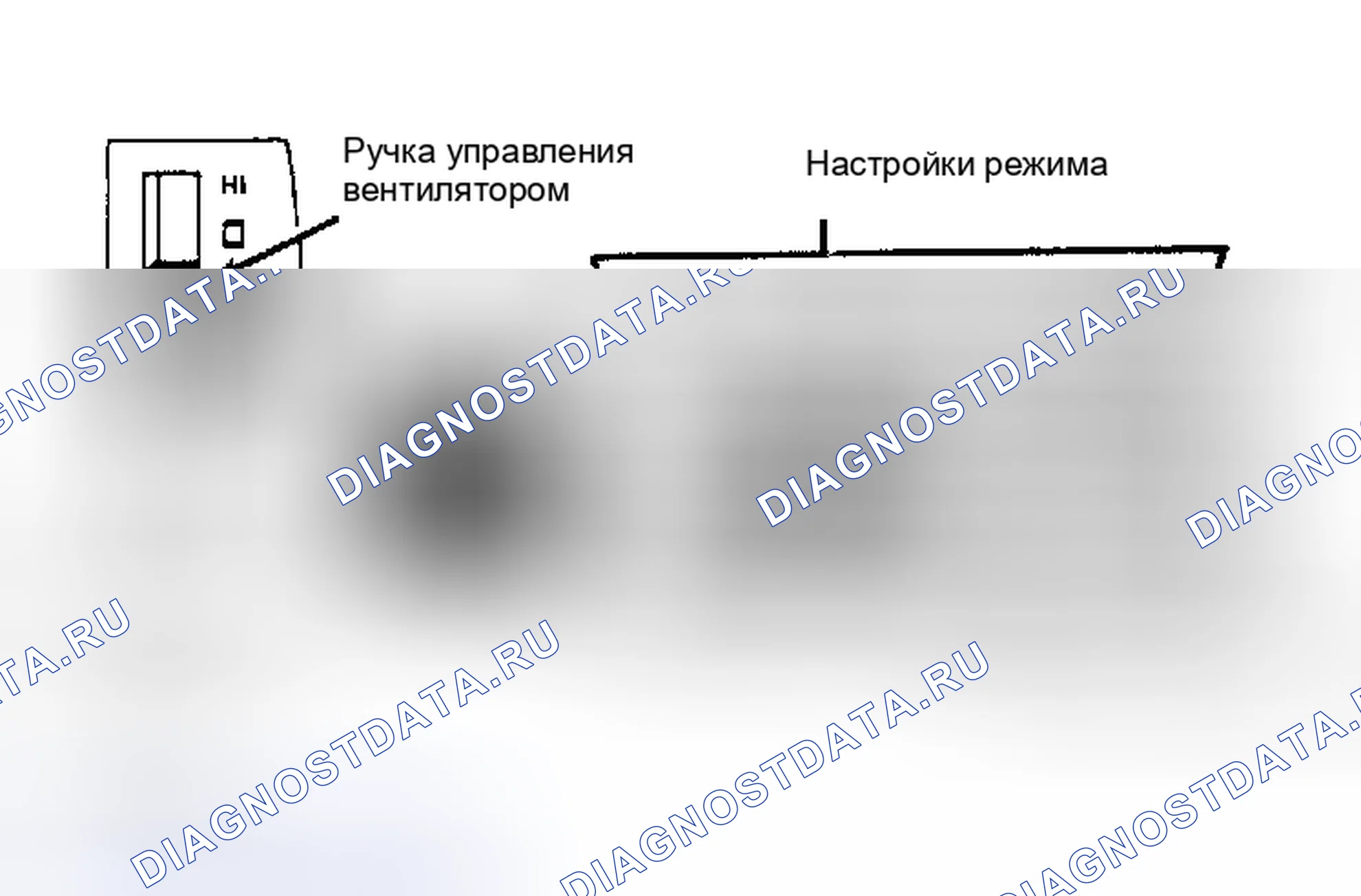 Рис. 25: Типовая панель управления GM Man. кондиционер с рычагом выбора режима Некоторые также имеют кнопку размораживателя.. Chevrolet Camaro III рестайлинг