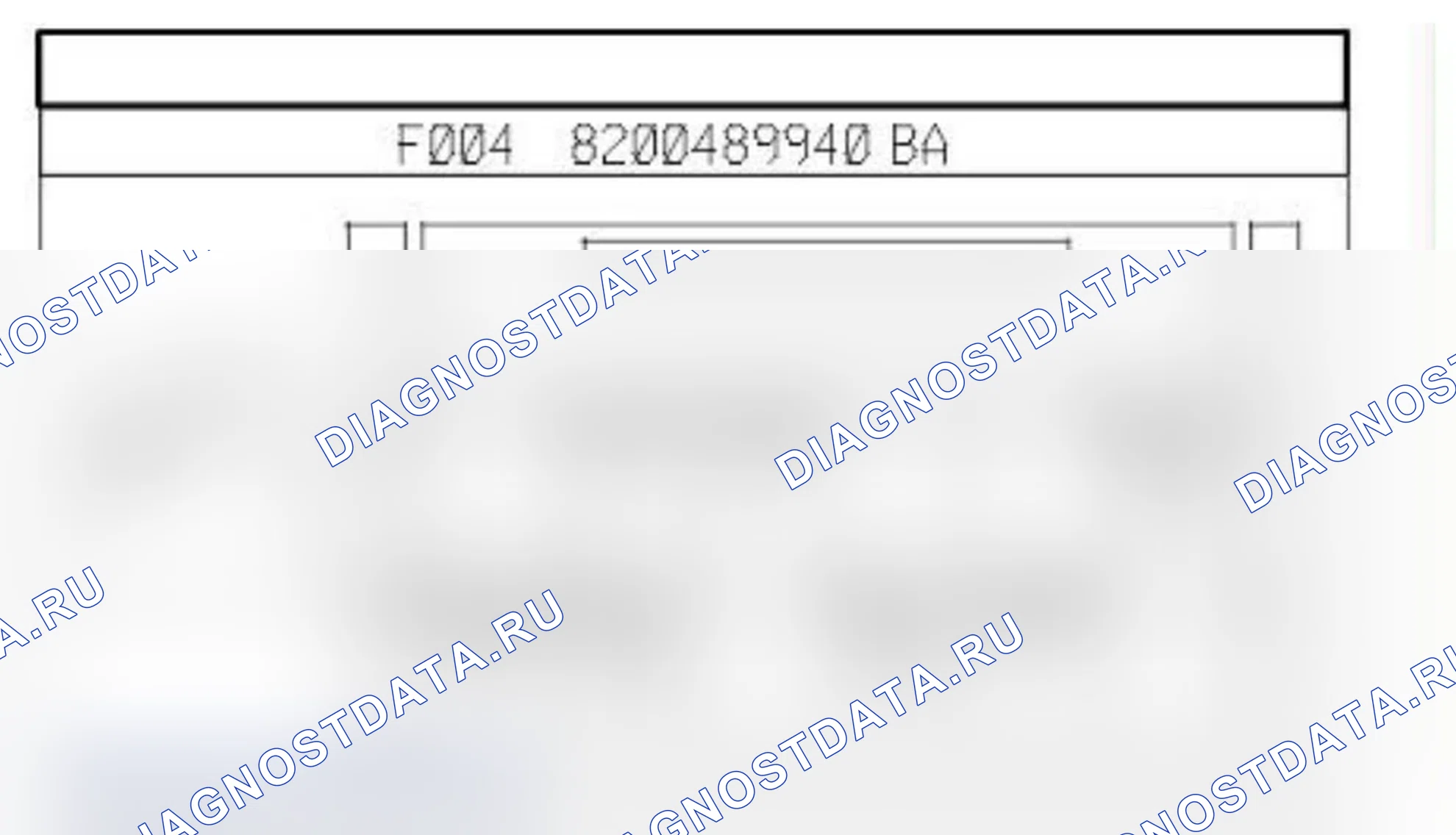 Распиновка разъёма 319 — Панель упр. сист. кондиц. воздуха. Renault Clio IV