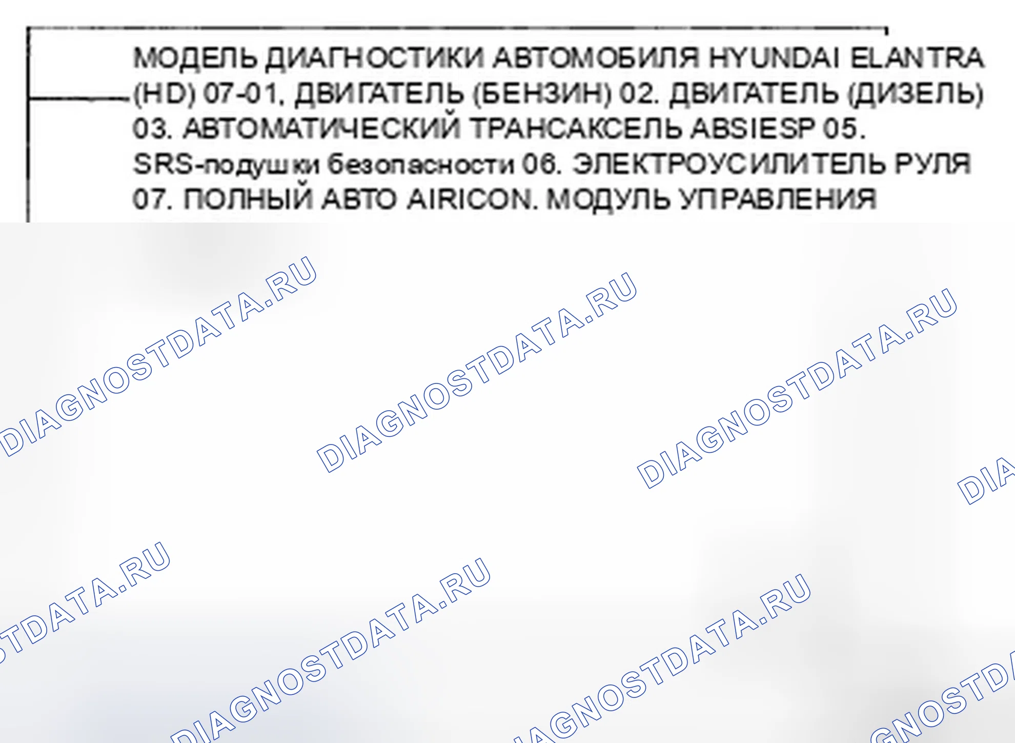 Рис. 2: ПРОВЕРКА стеклоочистителей и омывателей. Hyundai Elantra IV