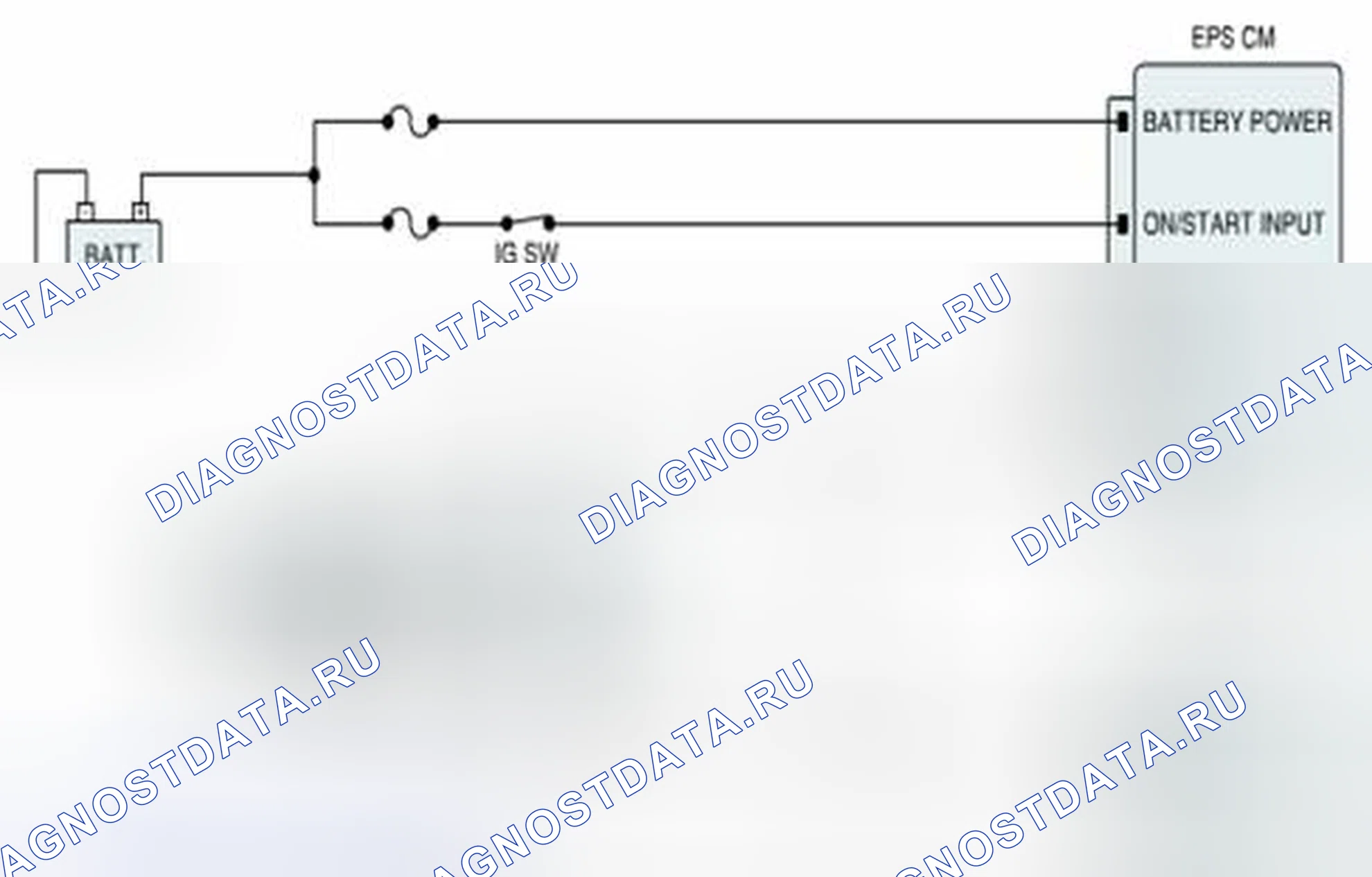 Рис. 43: Схема диагностической цепи. Geely Vision X3 Pro I