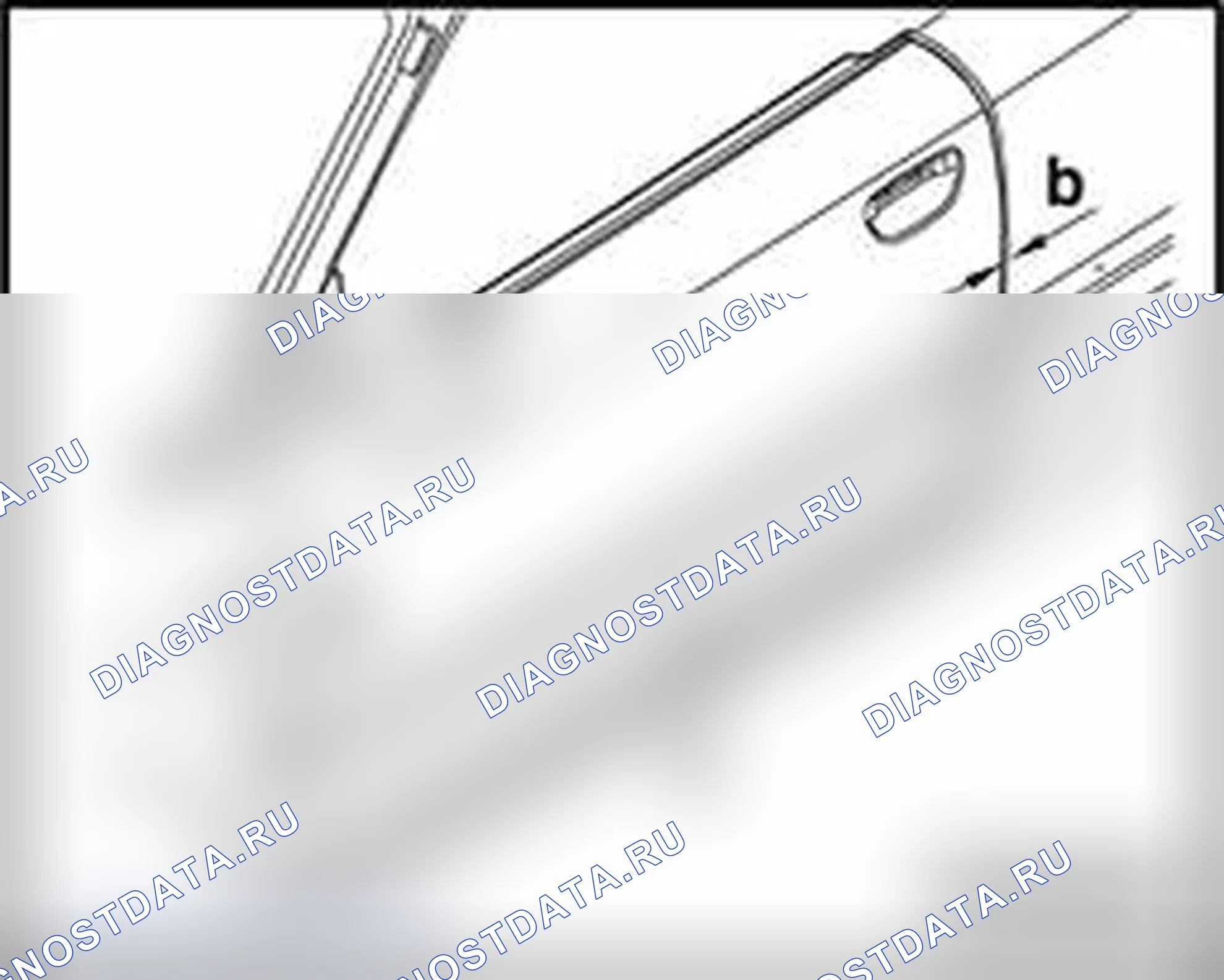 Рис. 348: Размеры щелей панели. Audi S4 B7