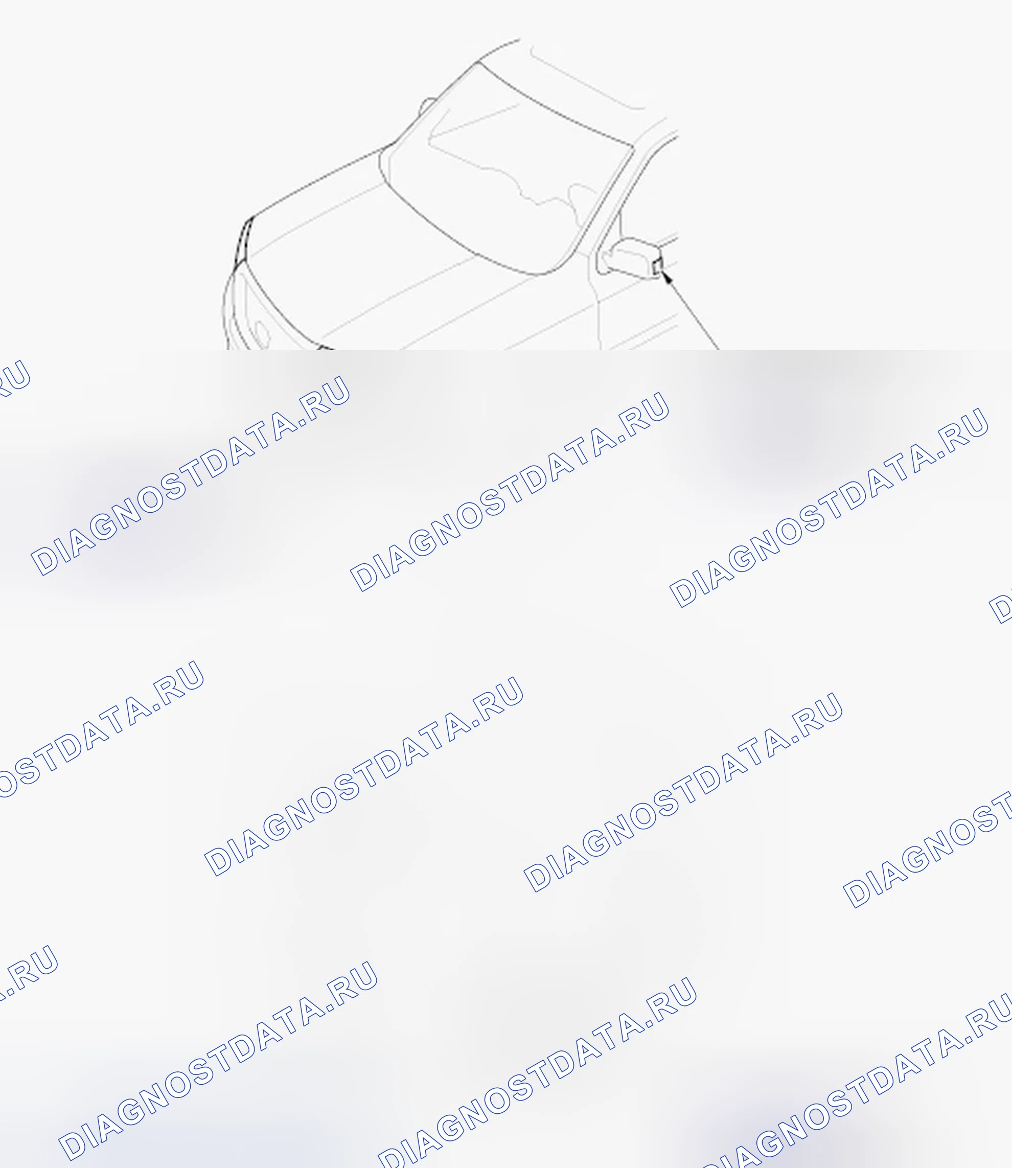Рис. 54: Указатель расположения компонентов. Honda Pilot II