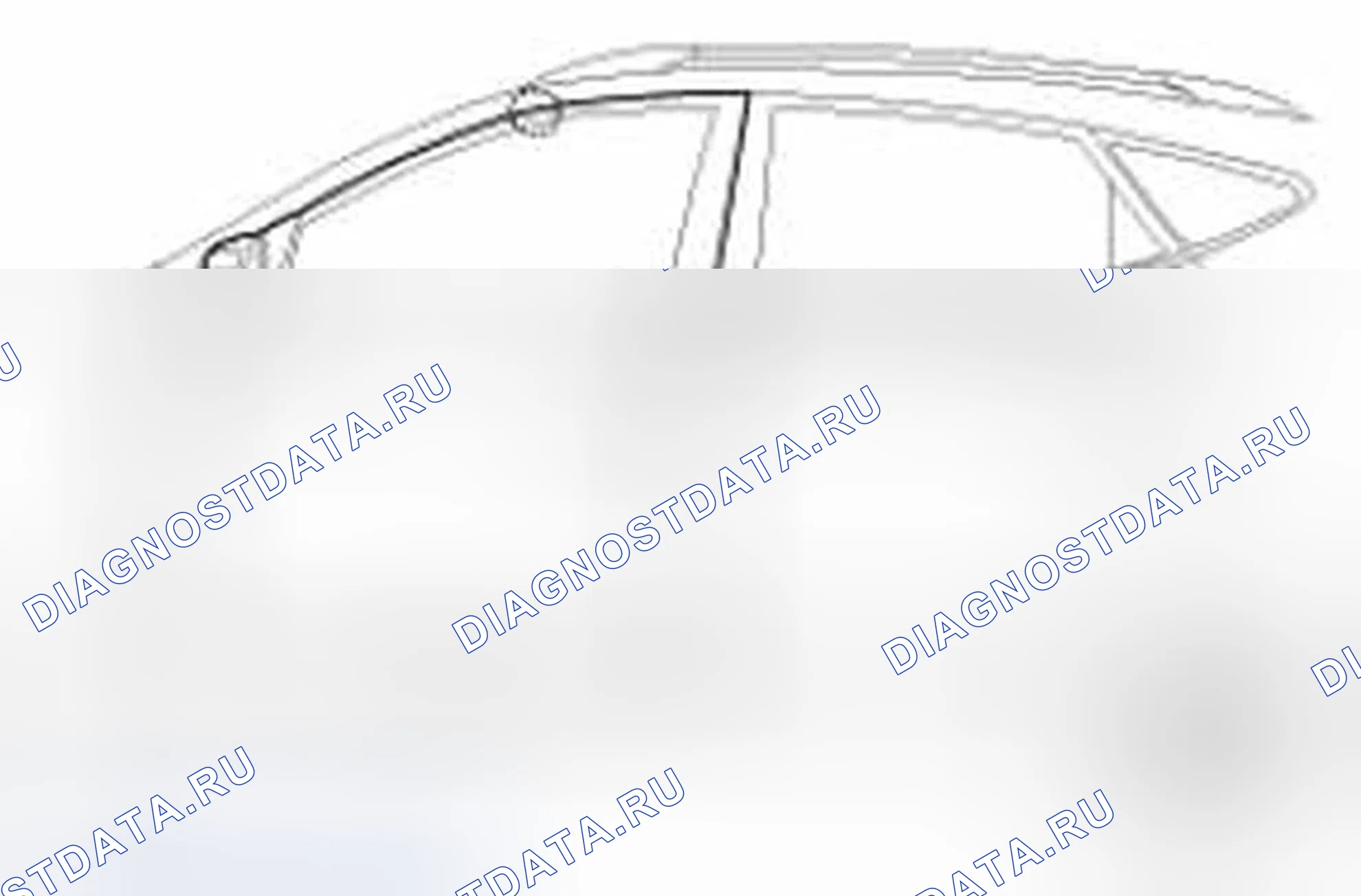 Рис. 5: Регулировка положения двери. Hyundai Tucson II