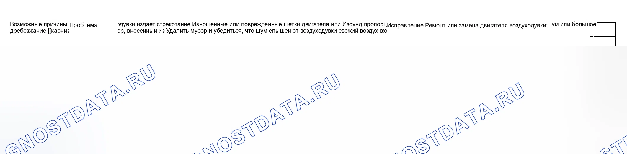 Рис. 87: Аномальный шум двигателя воздуходувки. Suzuki Grand Vitara I рестайлинг