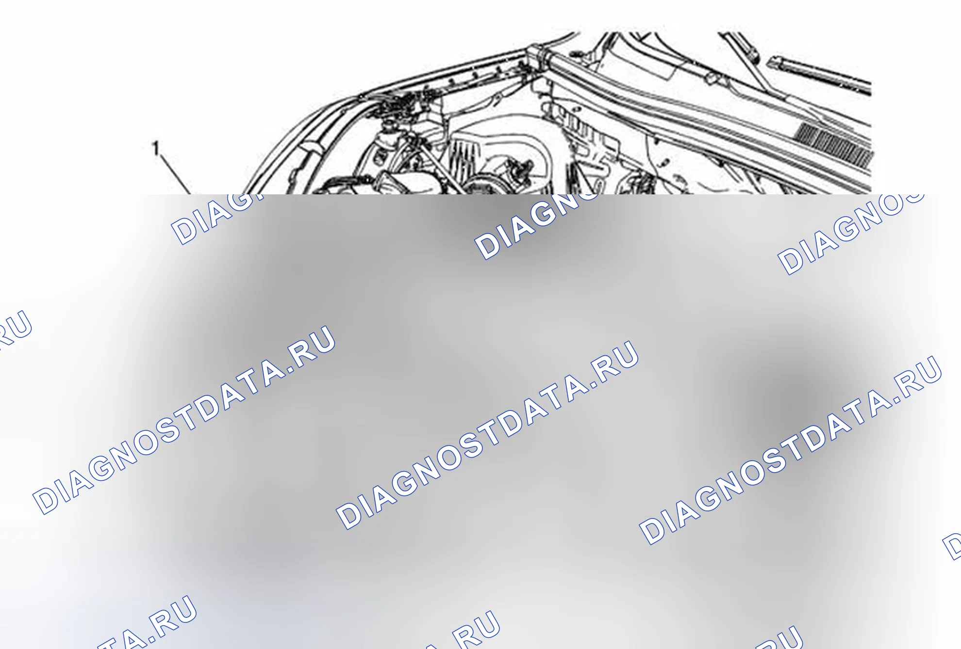 Рис. 163: Замена первичной и вторичной защелок капота (Encore). Buick Encore I