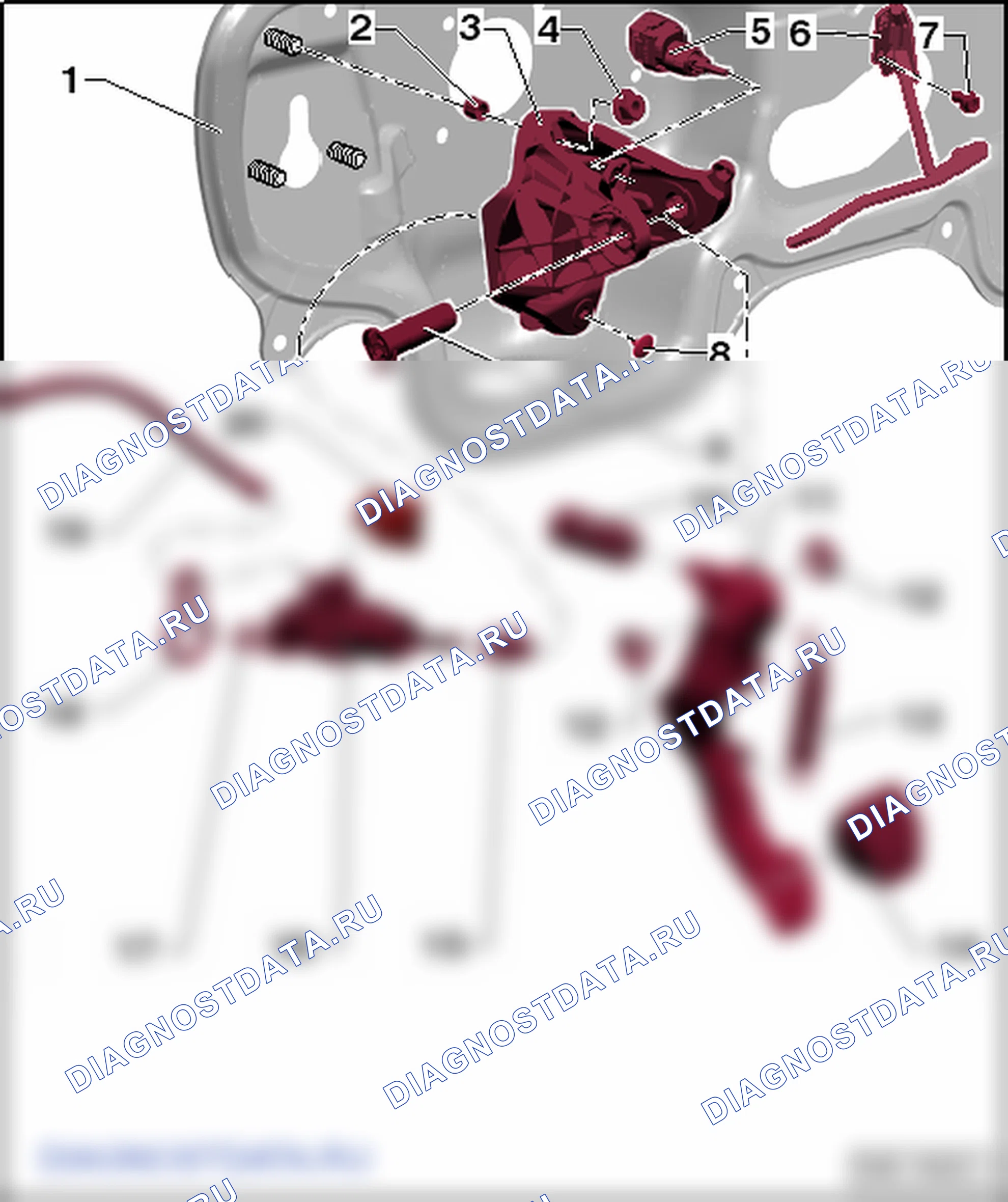 Приведение муфты в рабочее состояние. SEAT Ibiza IV