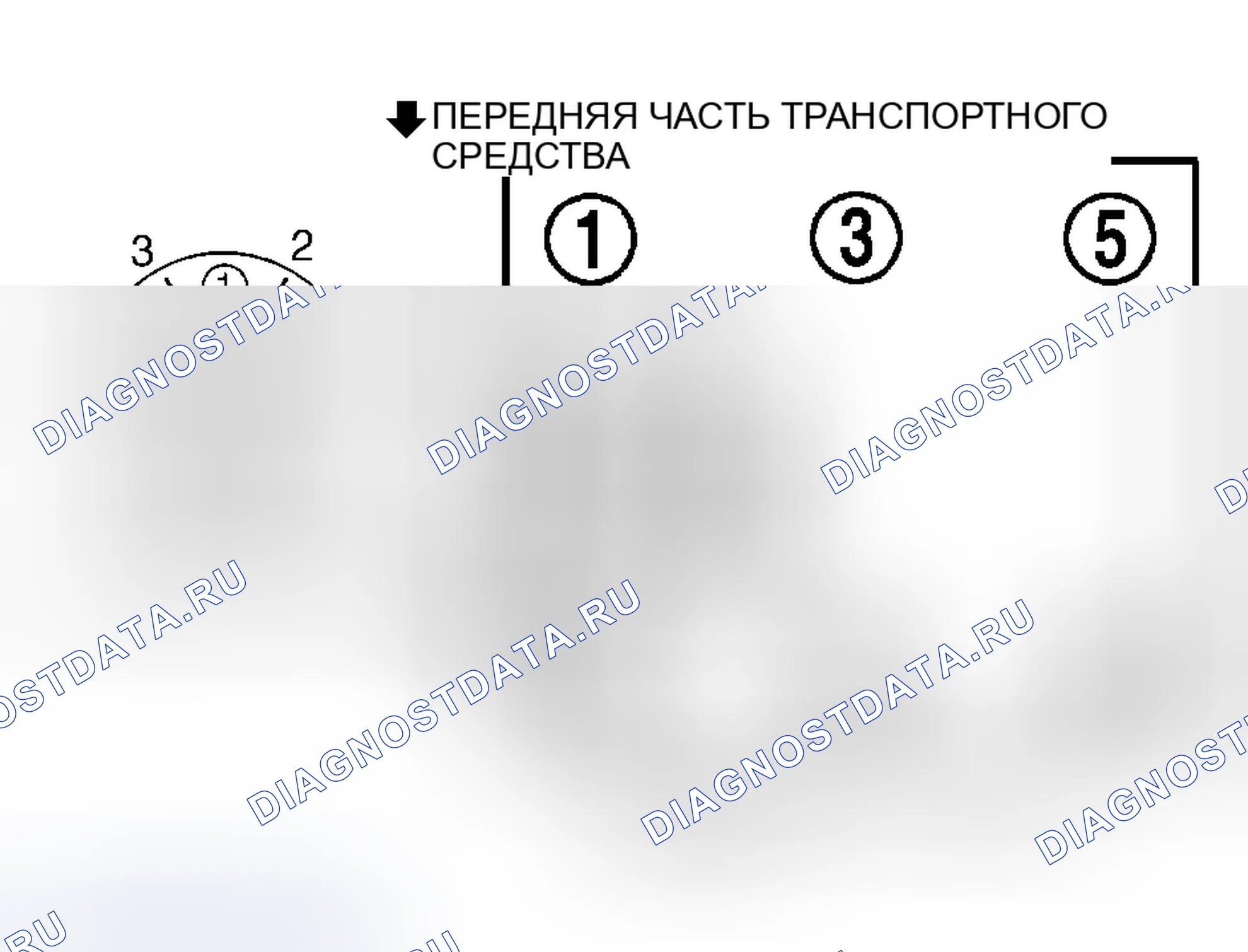 Рис. 2: порядок работы цилиндров и вращение распределителя. Dodge Grand Caravan III
