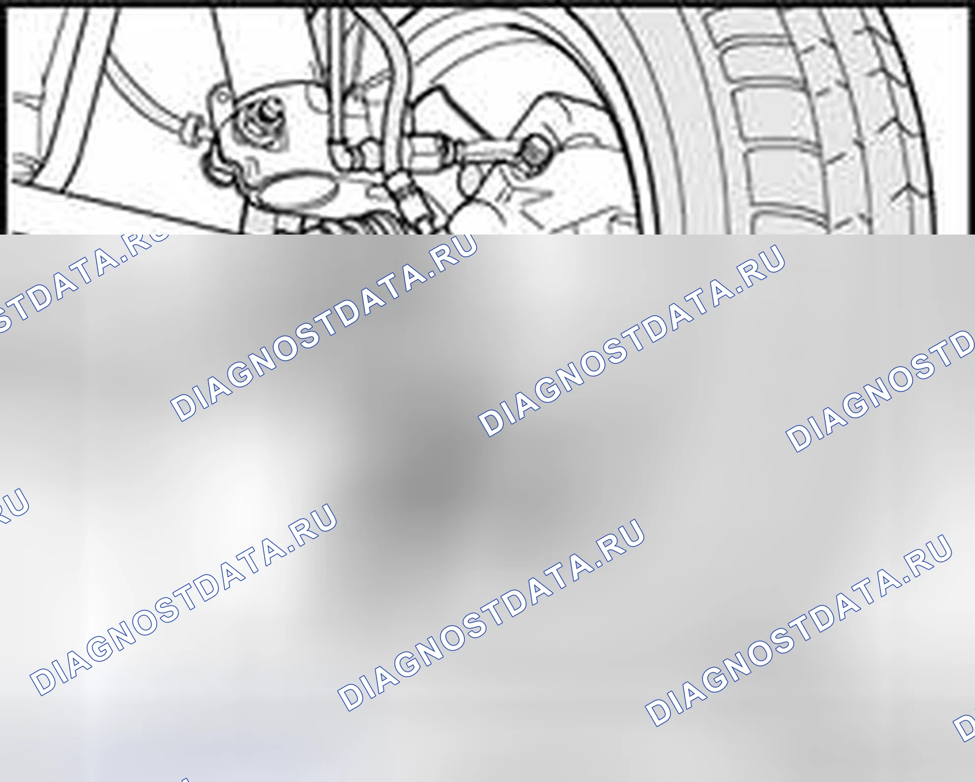 Рис. 52: Шаровой шарнир, проверка. Volkswagen Golf Mk4