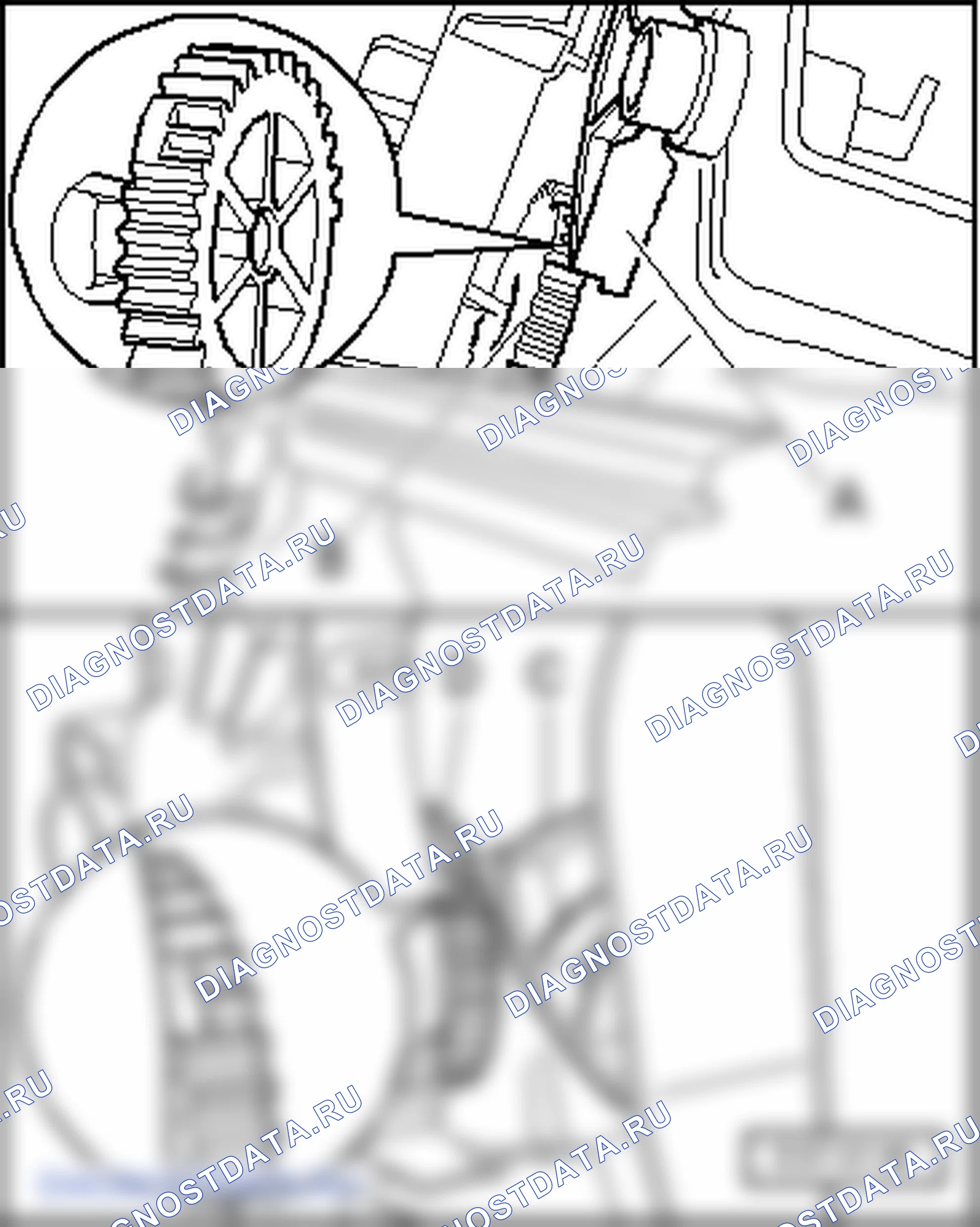 Компоненты климатической установки (Climatronic), расположенные в салоне. SEAT Ibiza IV