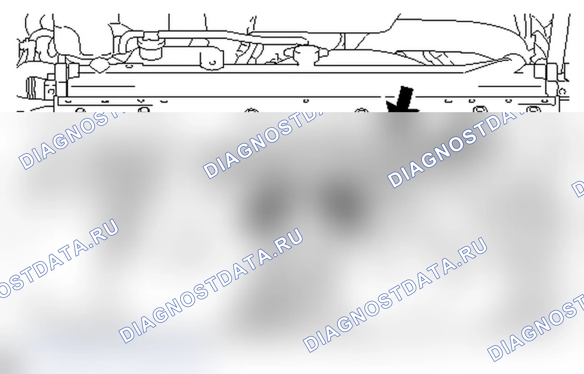 Рис. 171: ДЕМОНТАЖ. Toyota Land Cruiser 200 рестайлинг