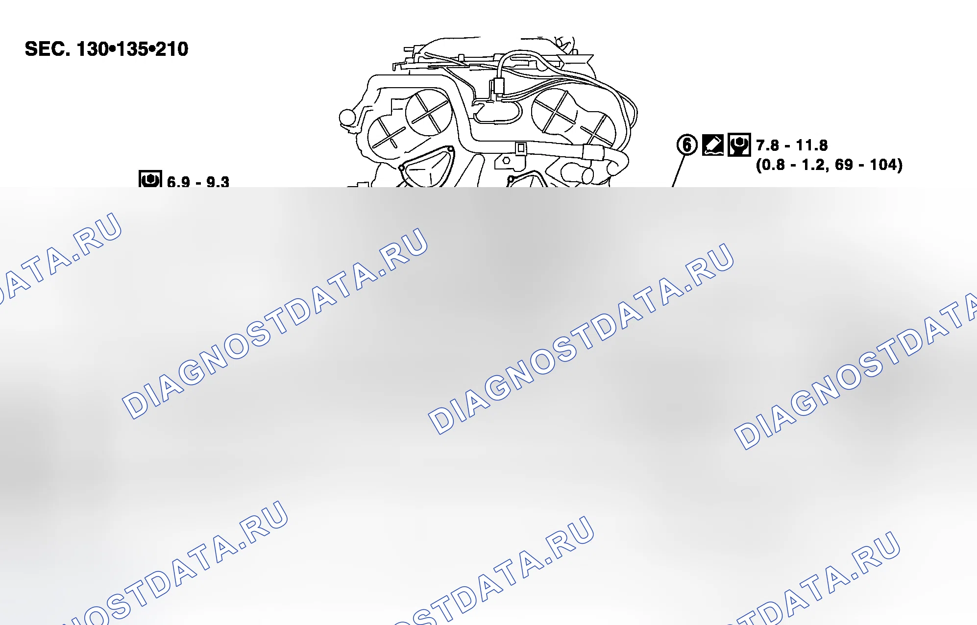 Рис. 17: Демонтаж и монтаж. Nissan 350Z I