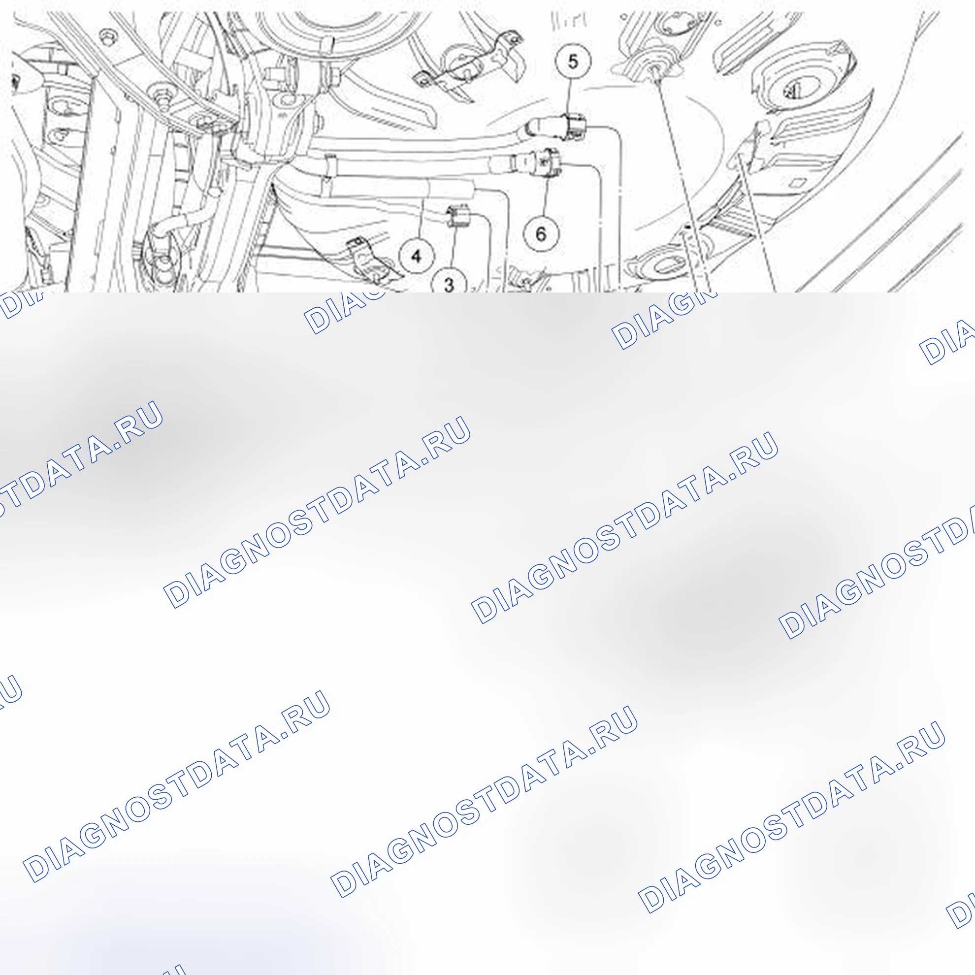 Рис. 5: Контейнер для испарительных выбросов. Hyundai Lantra II рестайлинг