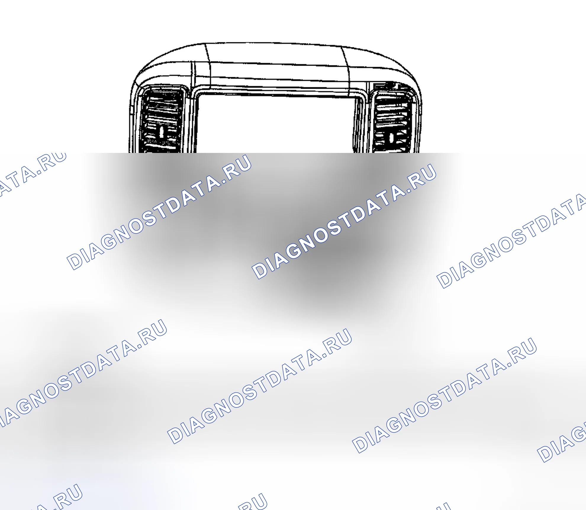 Рис. 81: Коммутатор центра обработки сообщений. Hyundai Matrix I