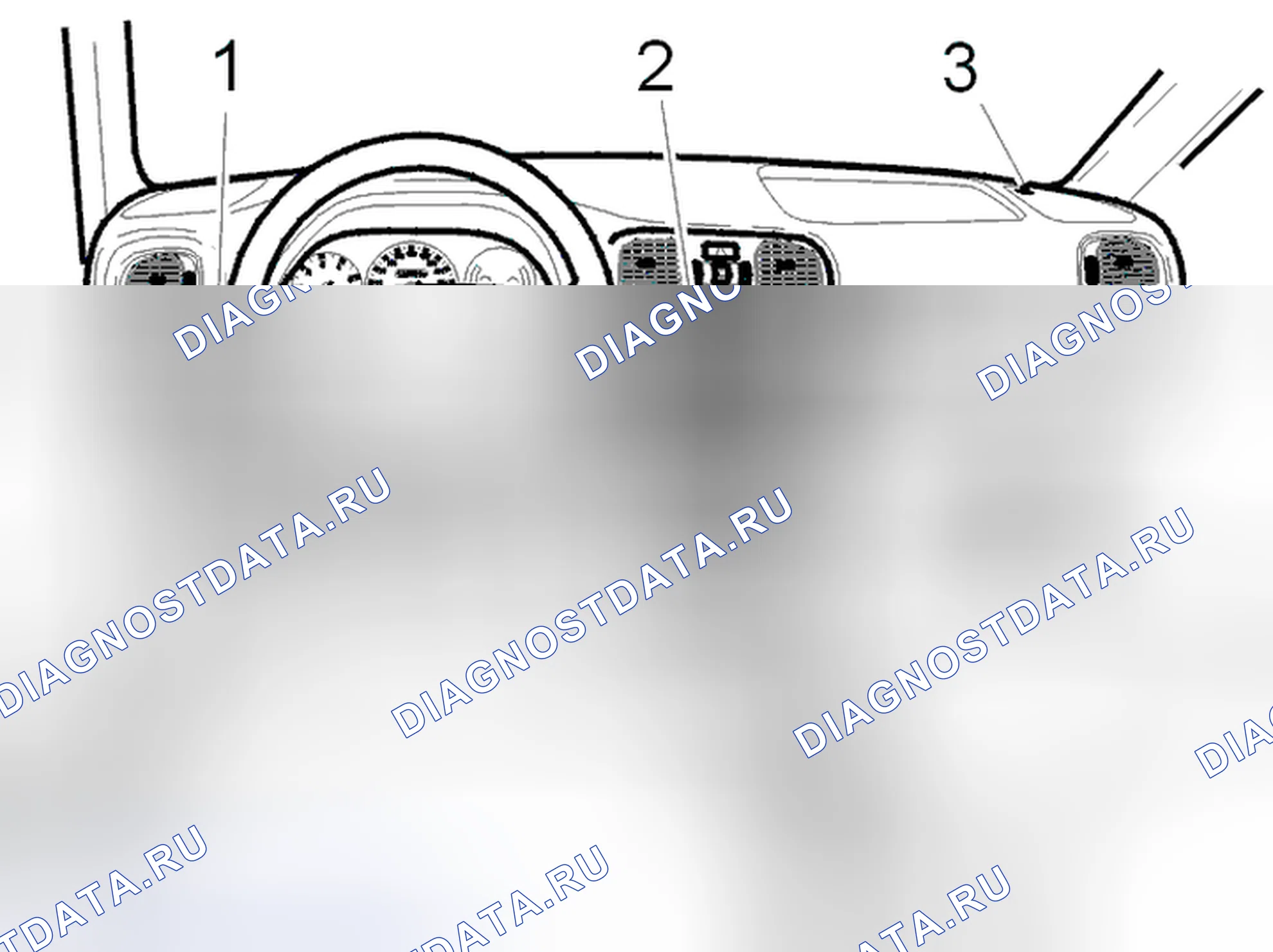 Рис. 473: Пассажирский салон. Volvo V40 I рестайлинг