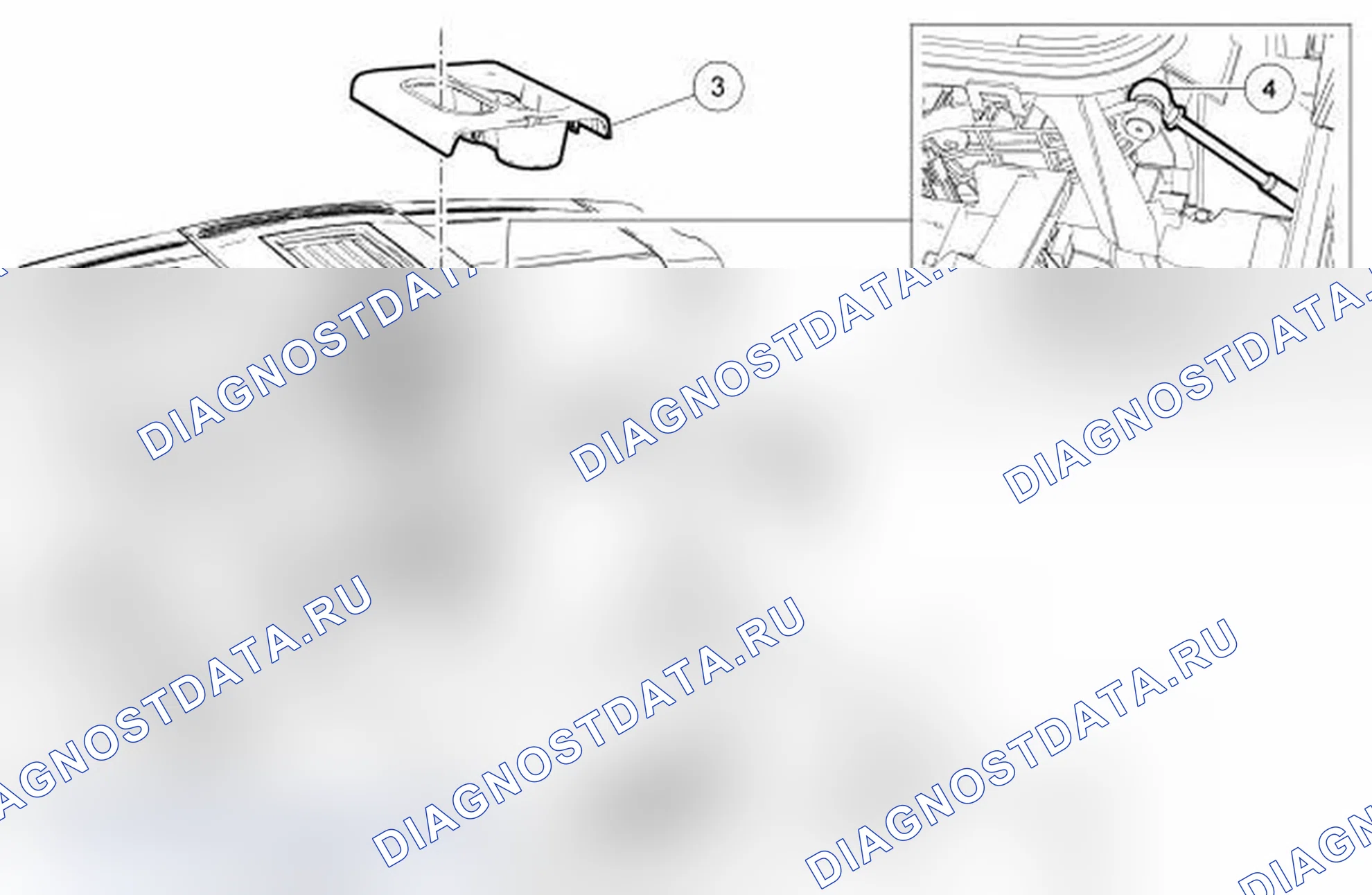 Рис. 5: Консоль - пол. Lincoln Mark LT