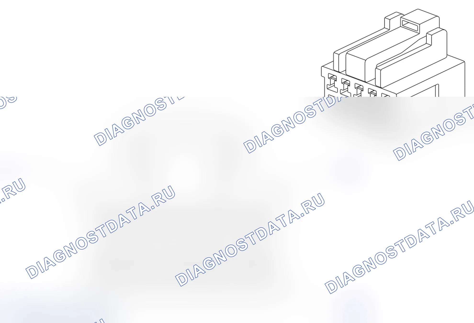 Распиновка разъёма A25. Opel Agila B