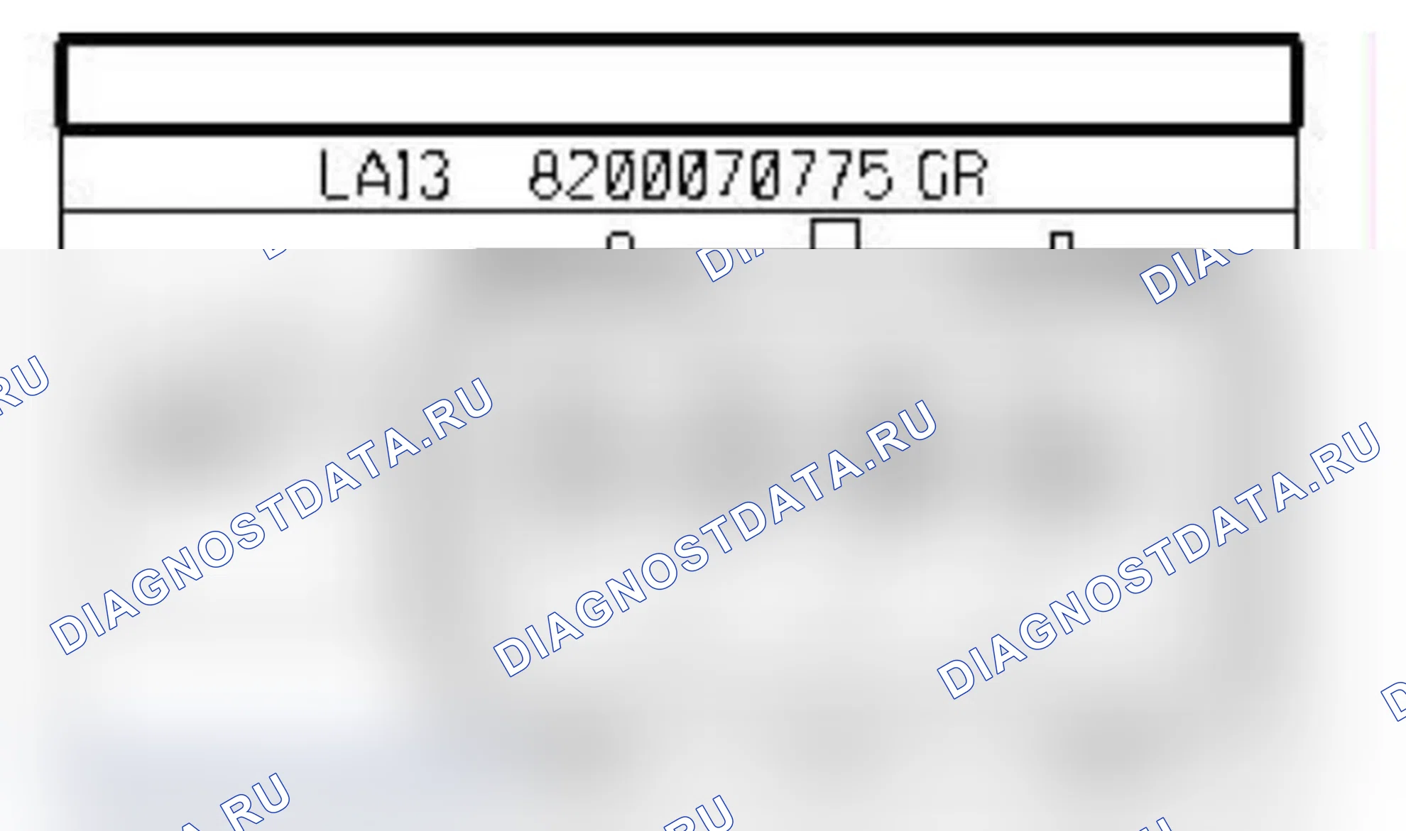 Распиновка разъёма R154 — Раз. элпров. салона/пасс. двери. Renault Logan I