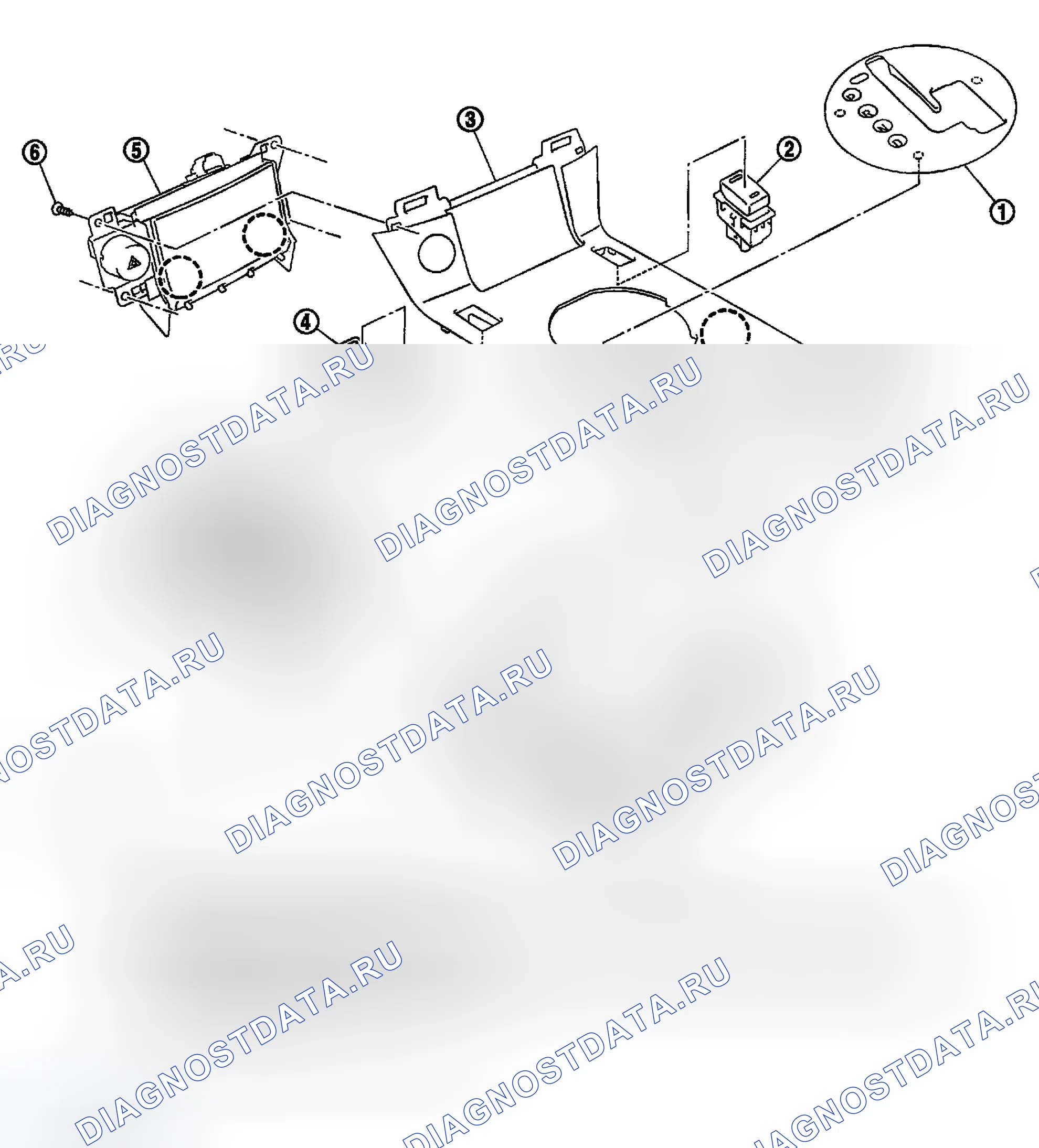 Рис. 1: Финишер A / T-консоли. Infiniti FX35 I
