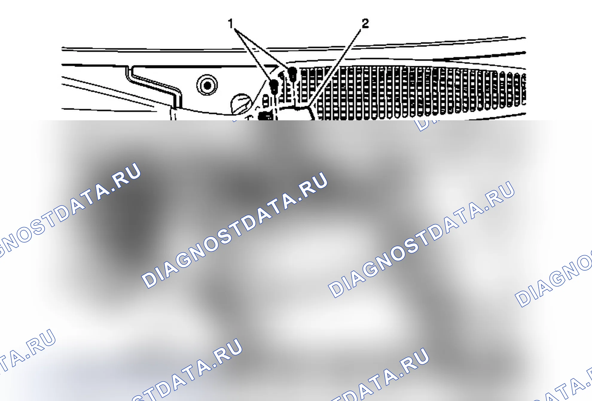 Рис. 89: Замена датчика массового расхода воздуха с датчиком 2 температуры всасываемого воздуха. Chevrolet Express G1500 