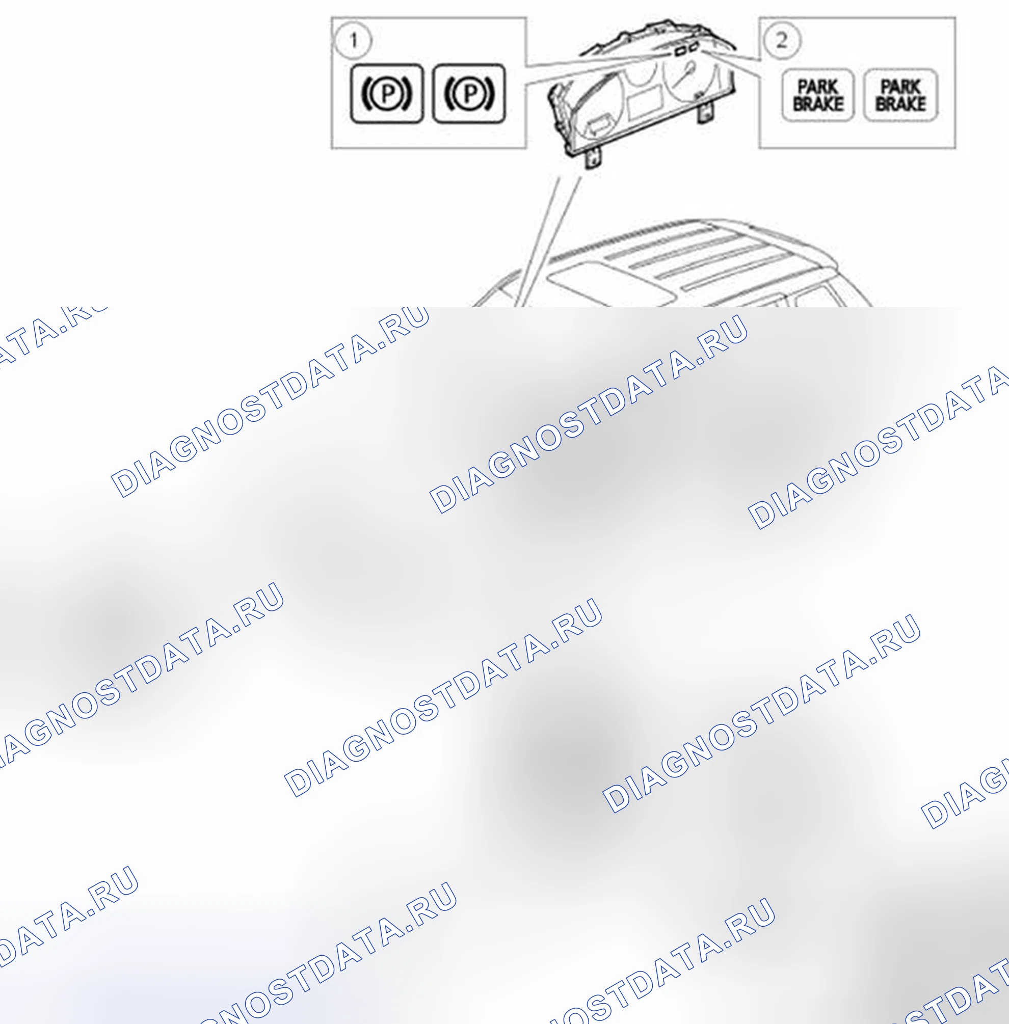 Рис. 1: РАСПОЛОЖЕНИЕ КОМПОНЕНТОВ. Land Rover Range Rover Sport I