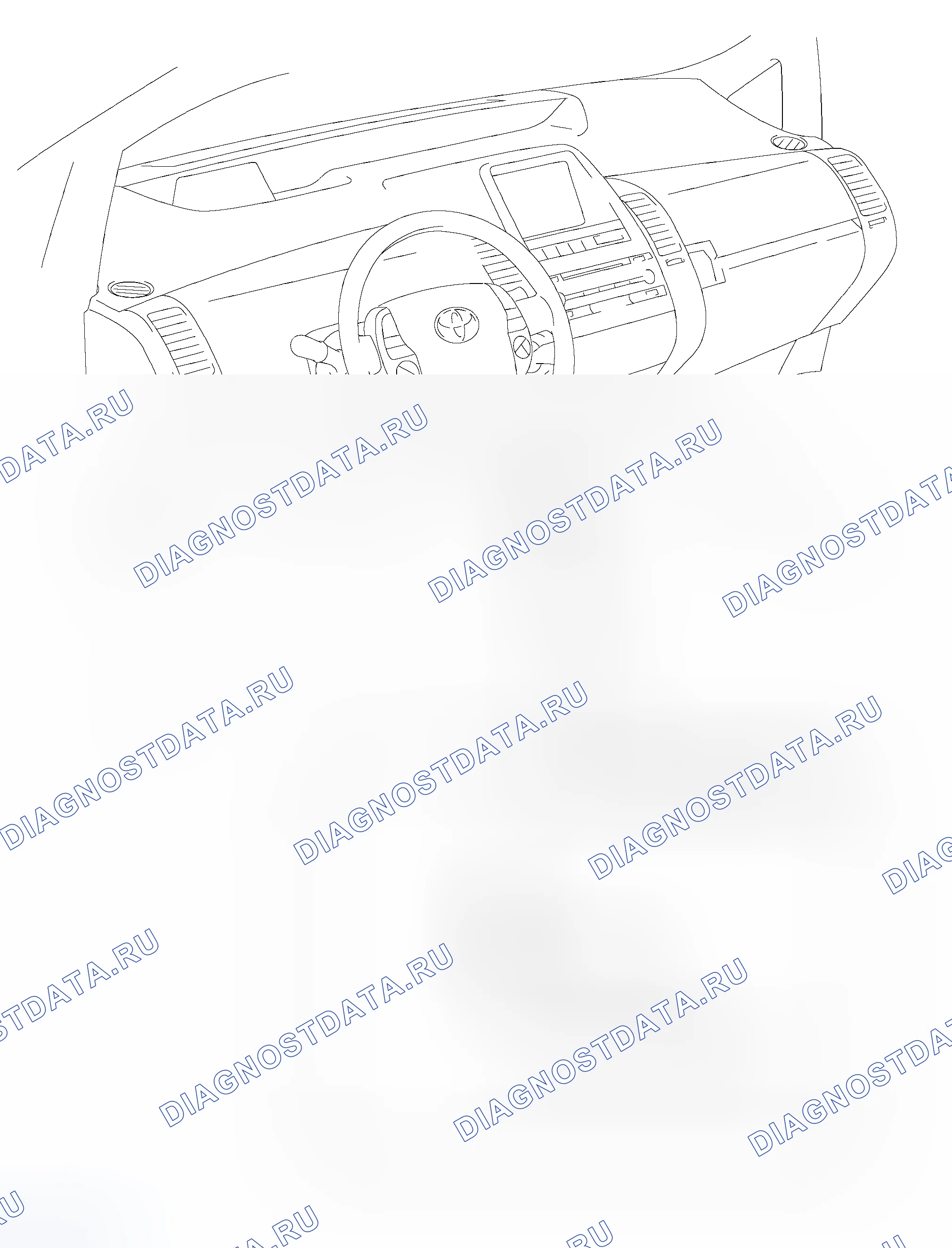 Рис. 145: КОМПОНЕНТЫ. Toyota Prius II рестайлинг