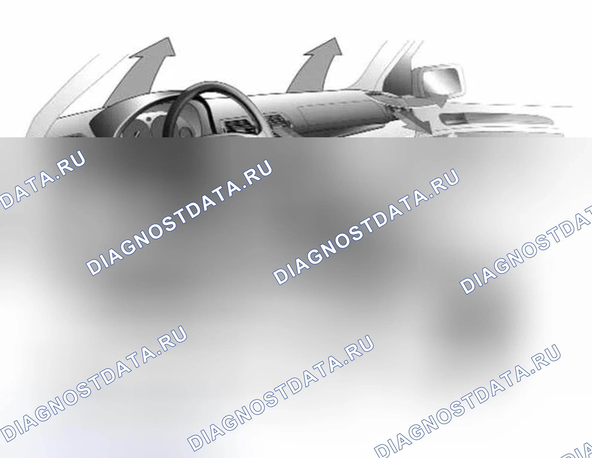 Рис. 156: Идентификация воздушного потока IHKA. BMW X5 E53