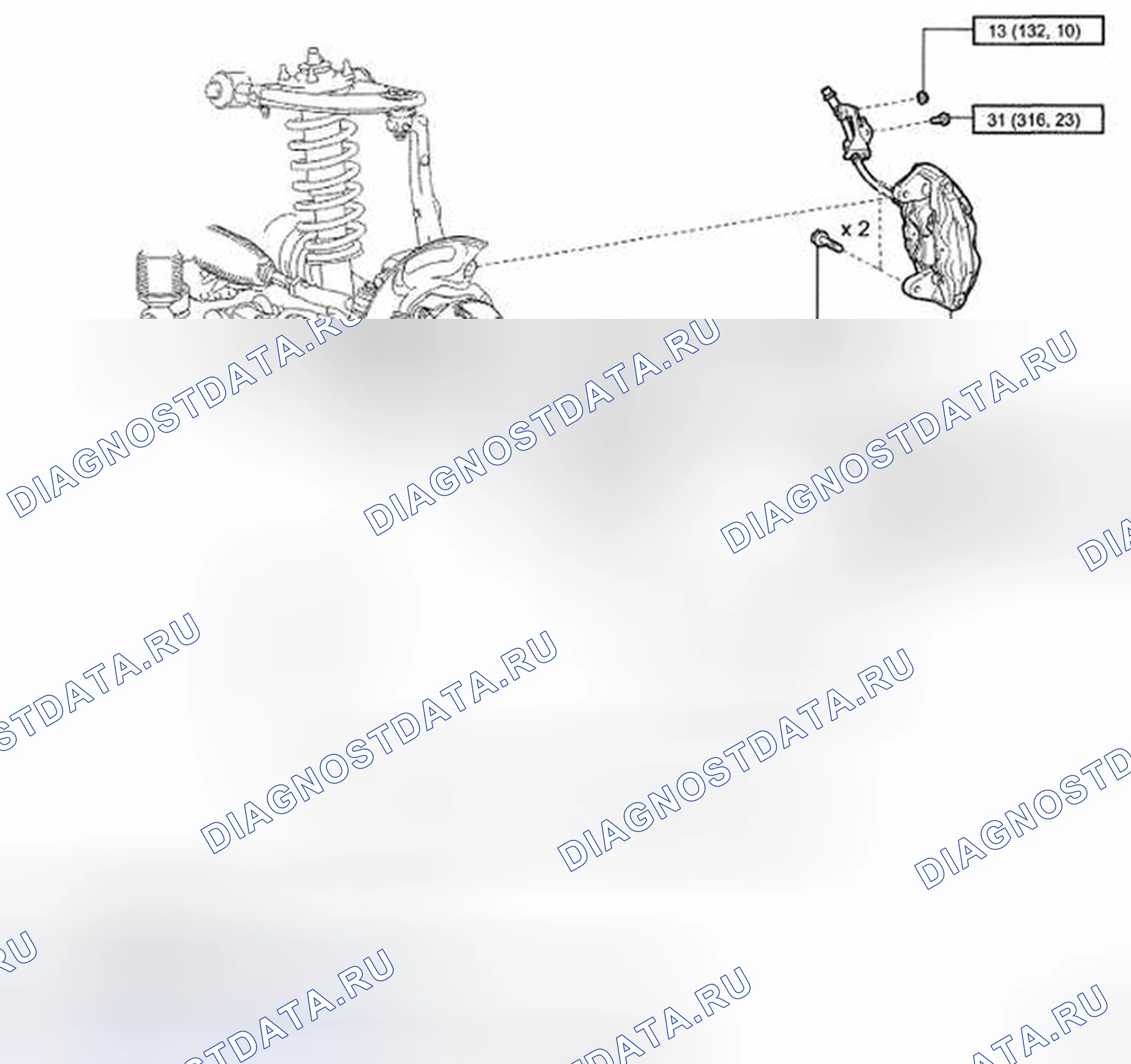 Рис. 1: КОМПОНЕНТЫ. Toyota Land Cruiser 200