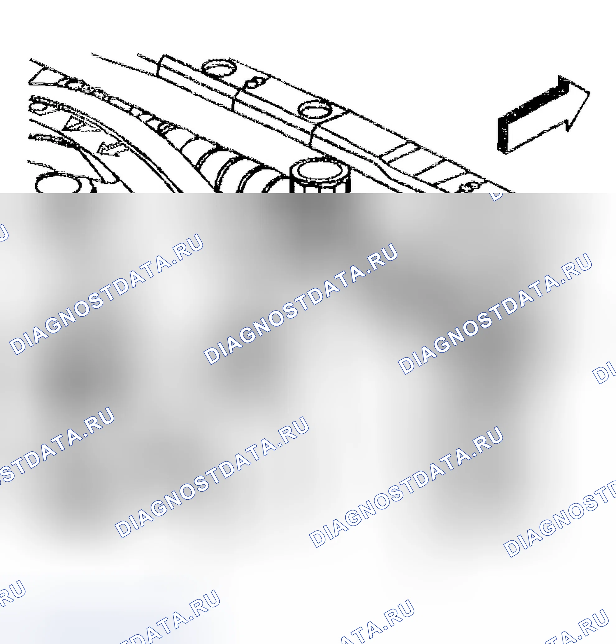 Рис. 60: Порядок демонтажа. Chevrolet TrailBlazer I