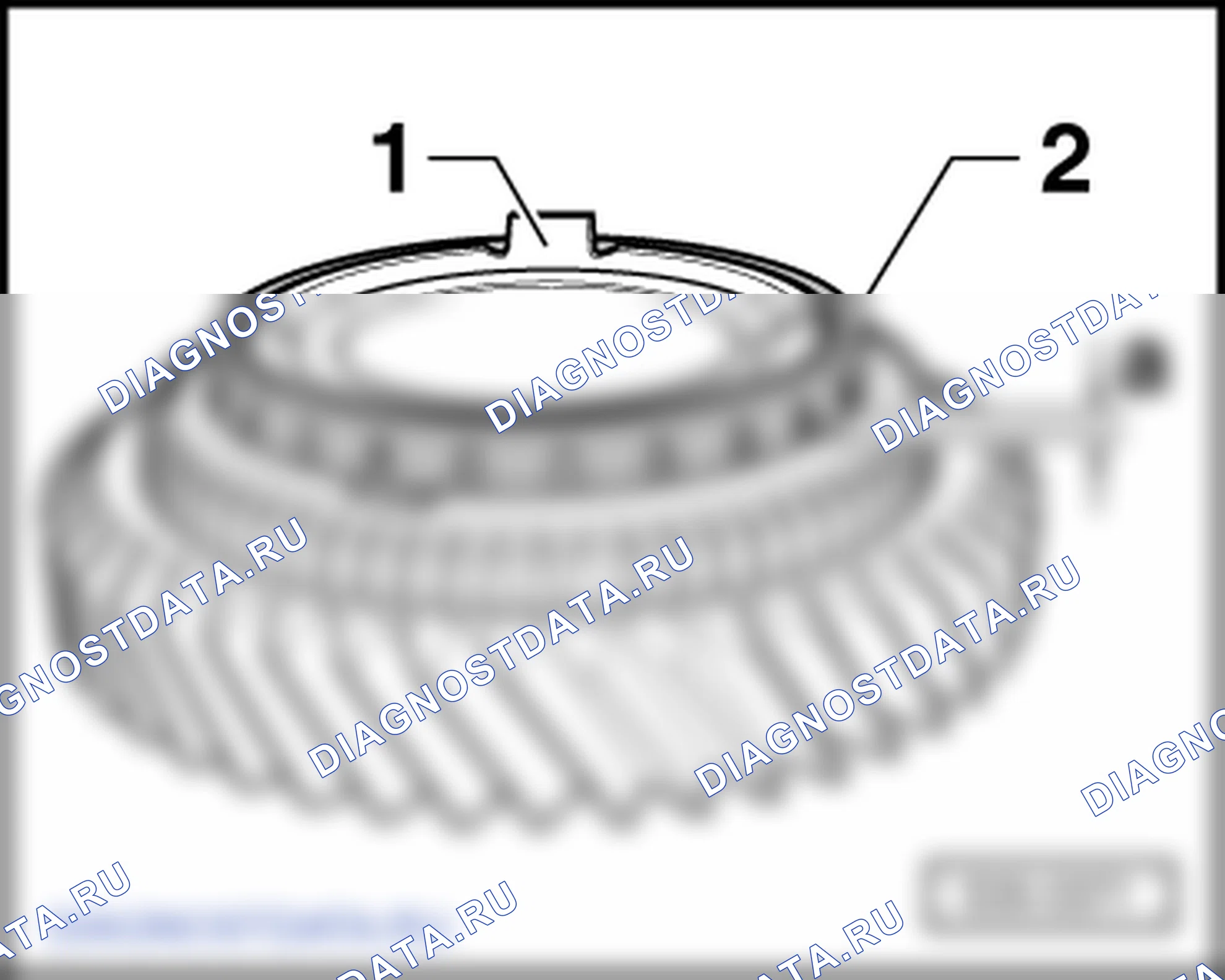 Выходной вал передач с 1-й по 4-ю. Skoda Octavia Ii