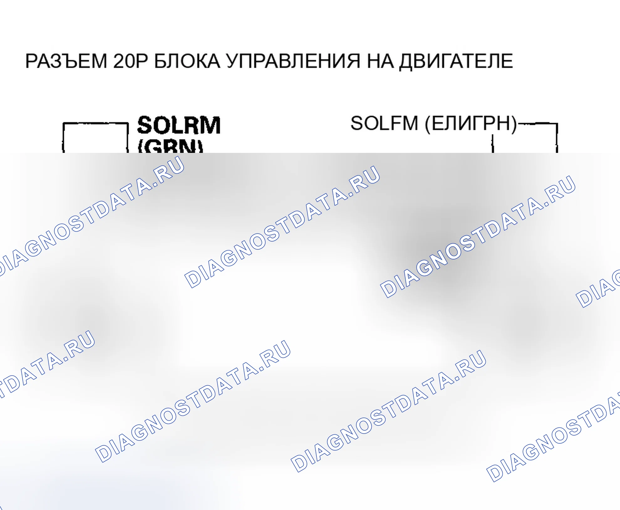 Рис. 583: расшифровка кода ошибки P0A16: Передняя опора двигателя Схема управления исполнительным механизмом Большой ток; расшифровка кода ошибки P0AB8: Задняя опора двигателя Ac. Honda Accord VII рестайлинг