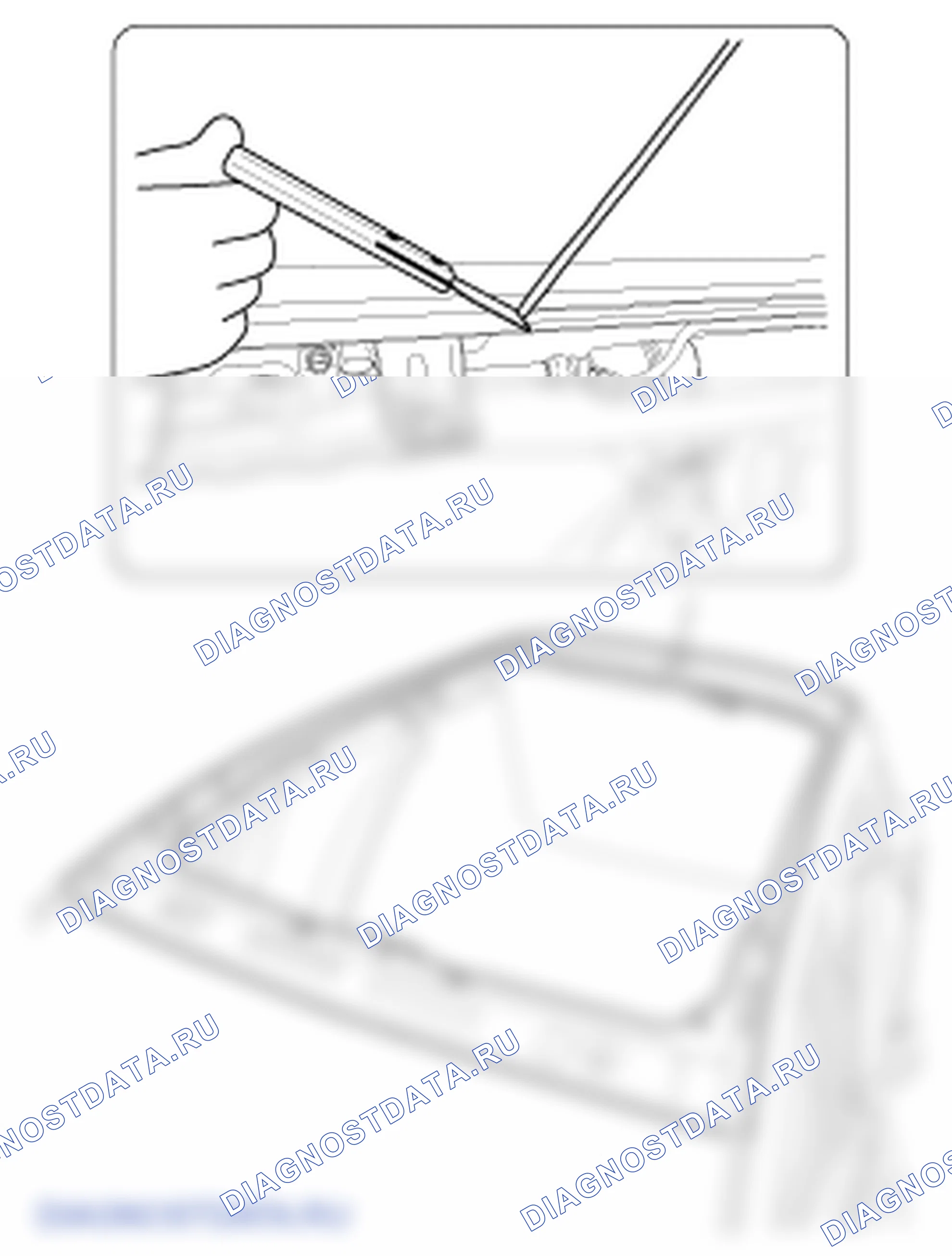 Замена панорамы люка в крыше. Hyundai ix35 EL
