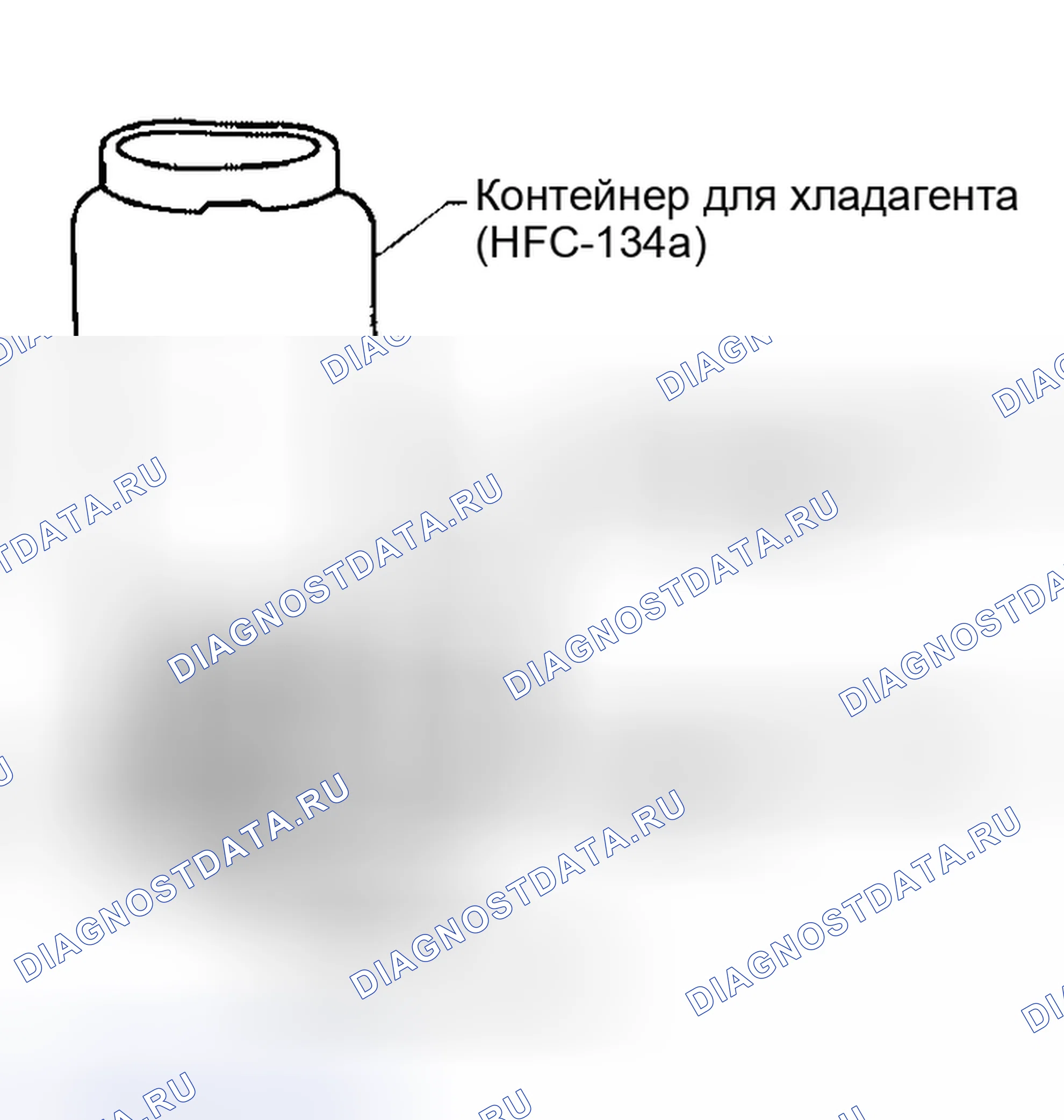 Рис. 86: ВЕСОВАЯ ШКАЛА ХЛАДАГЕНТА. Honda Jazz I