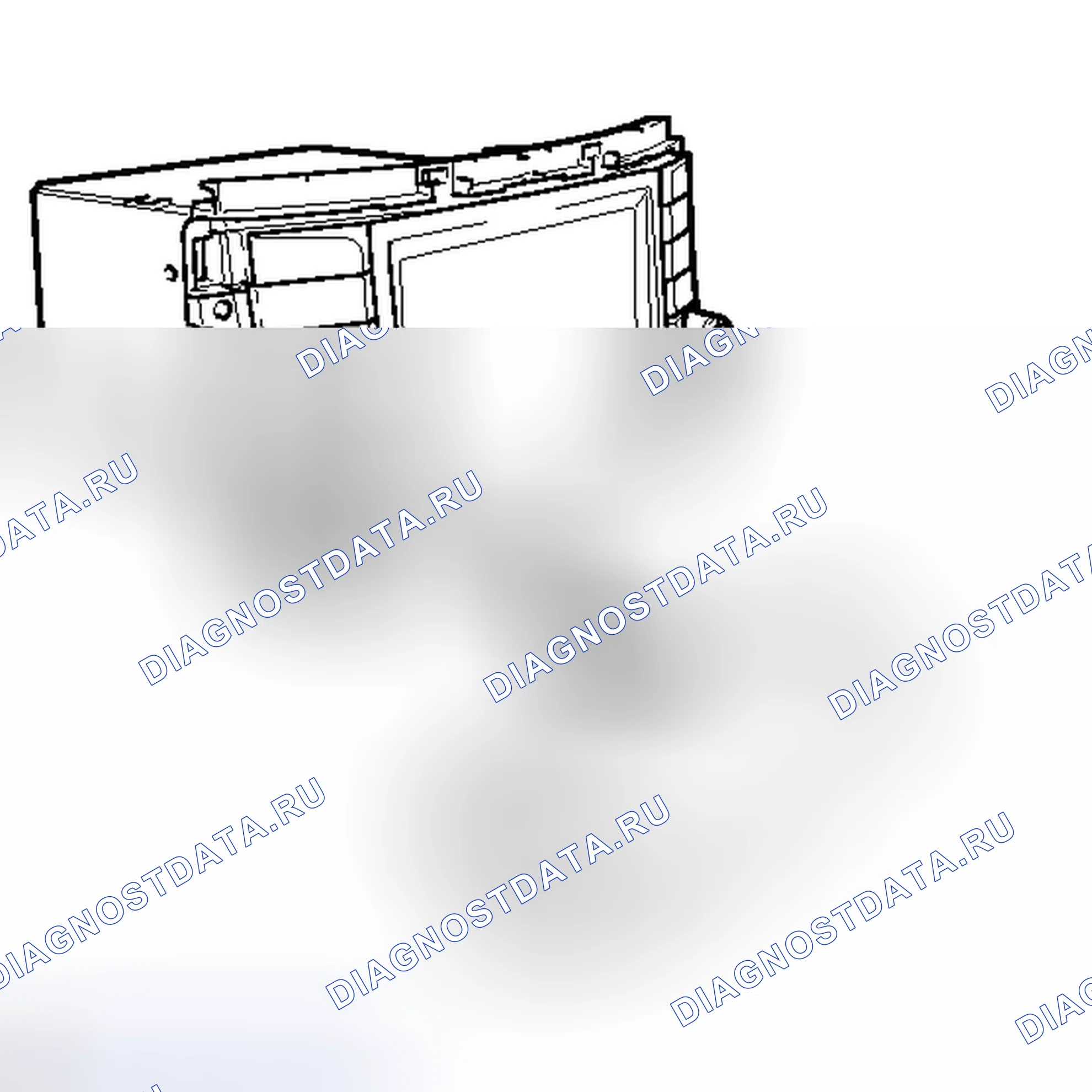 Рис. 8: УСТАНОВКА. Toyota Avalon XX30 рестайлинг 2
