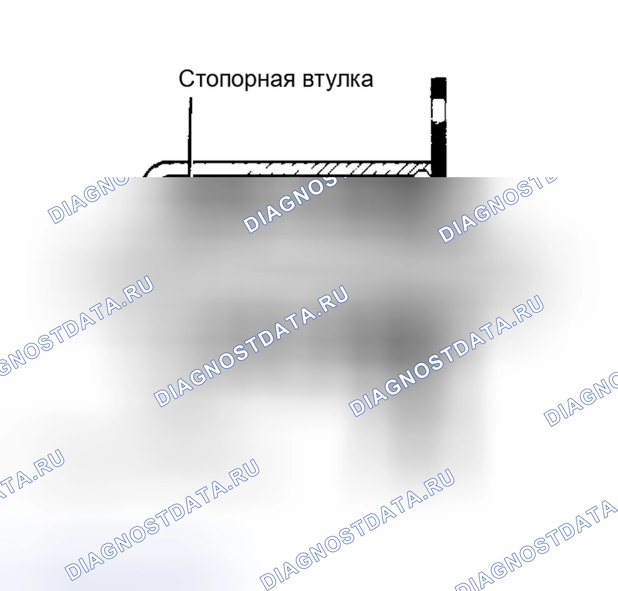 Рис. 27: Kickdown выключатель регулировка (регулировка кикдаун-переключателя) Отрегулировать kickdow-переключатель перед настройкой других компонентов.. Renault Fuego I