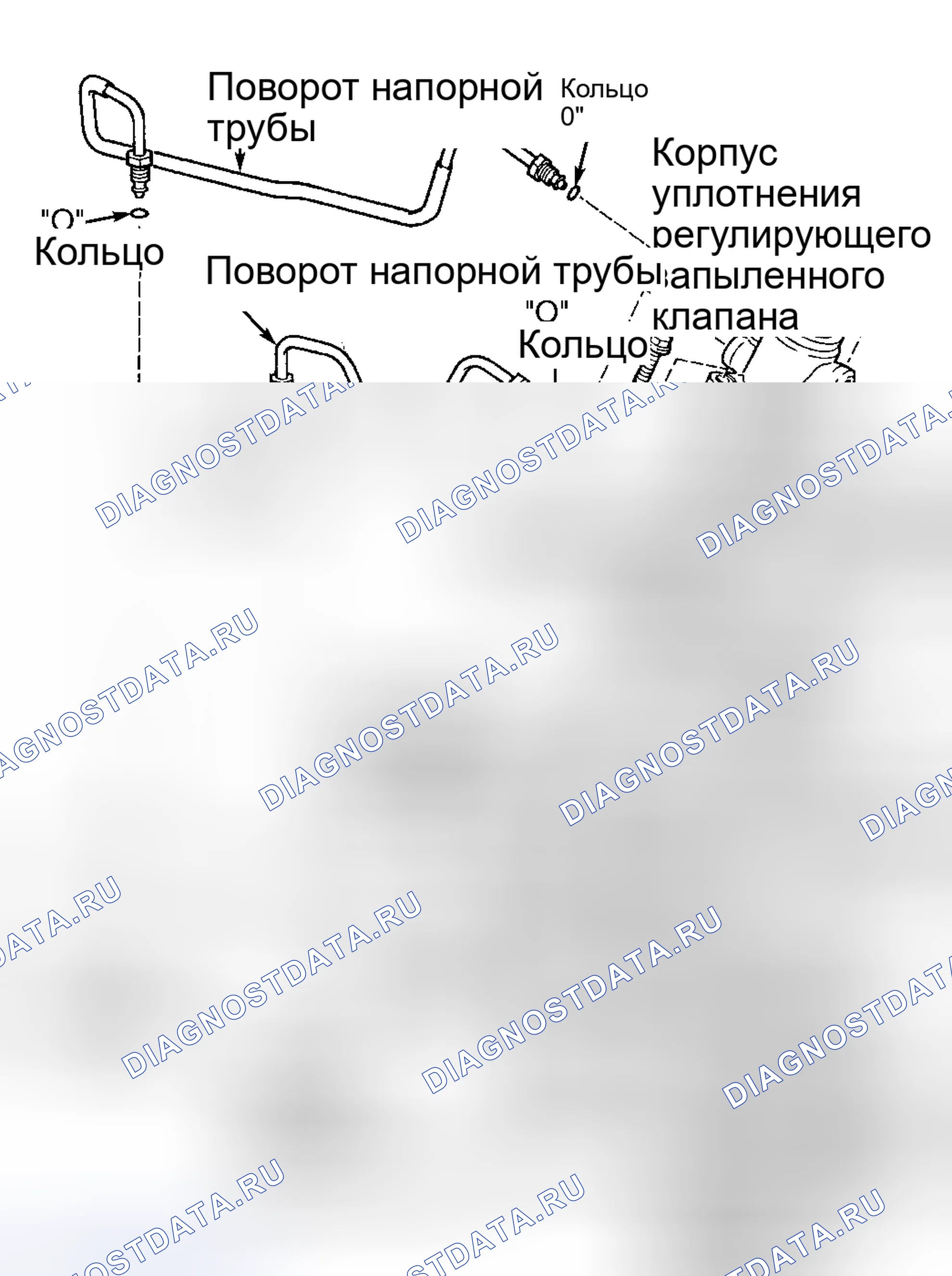 Рис. 19: Разборка (Avalon, Camry и Camry Solara). Toyota Celica T230