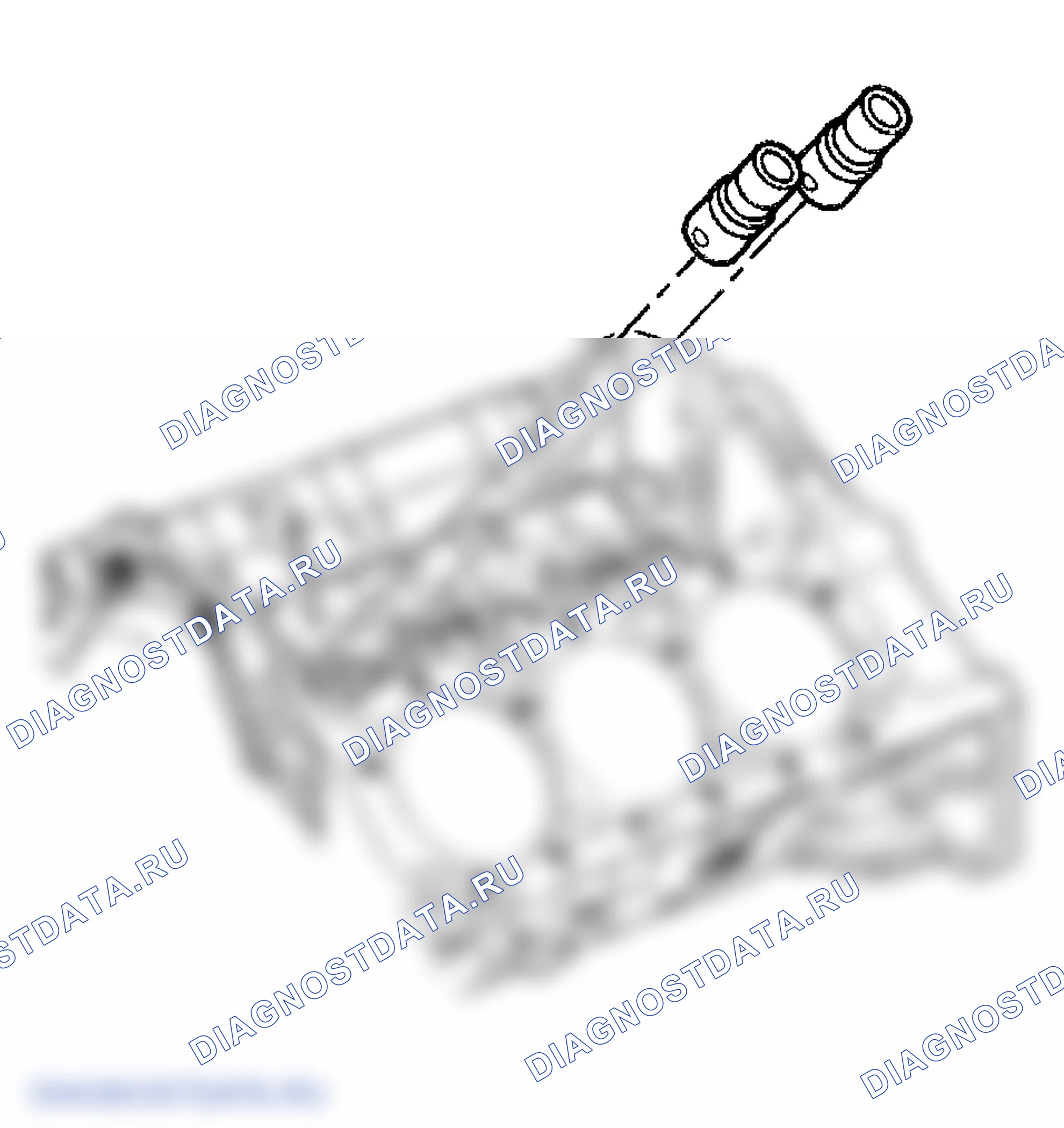 Рис. 829: Монтаж подъемника клапана. GMC Sierra 1500 HD 