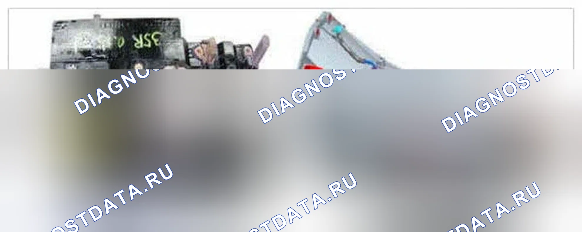 Рис. 479: Расположение компонентов. Hyundai Genesis I рестайлинг